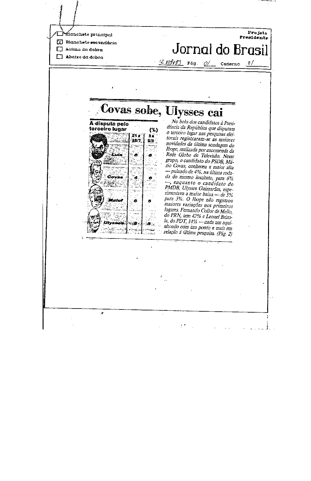 Imagem não encontrada ou não existe