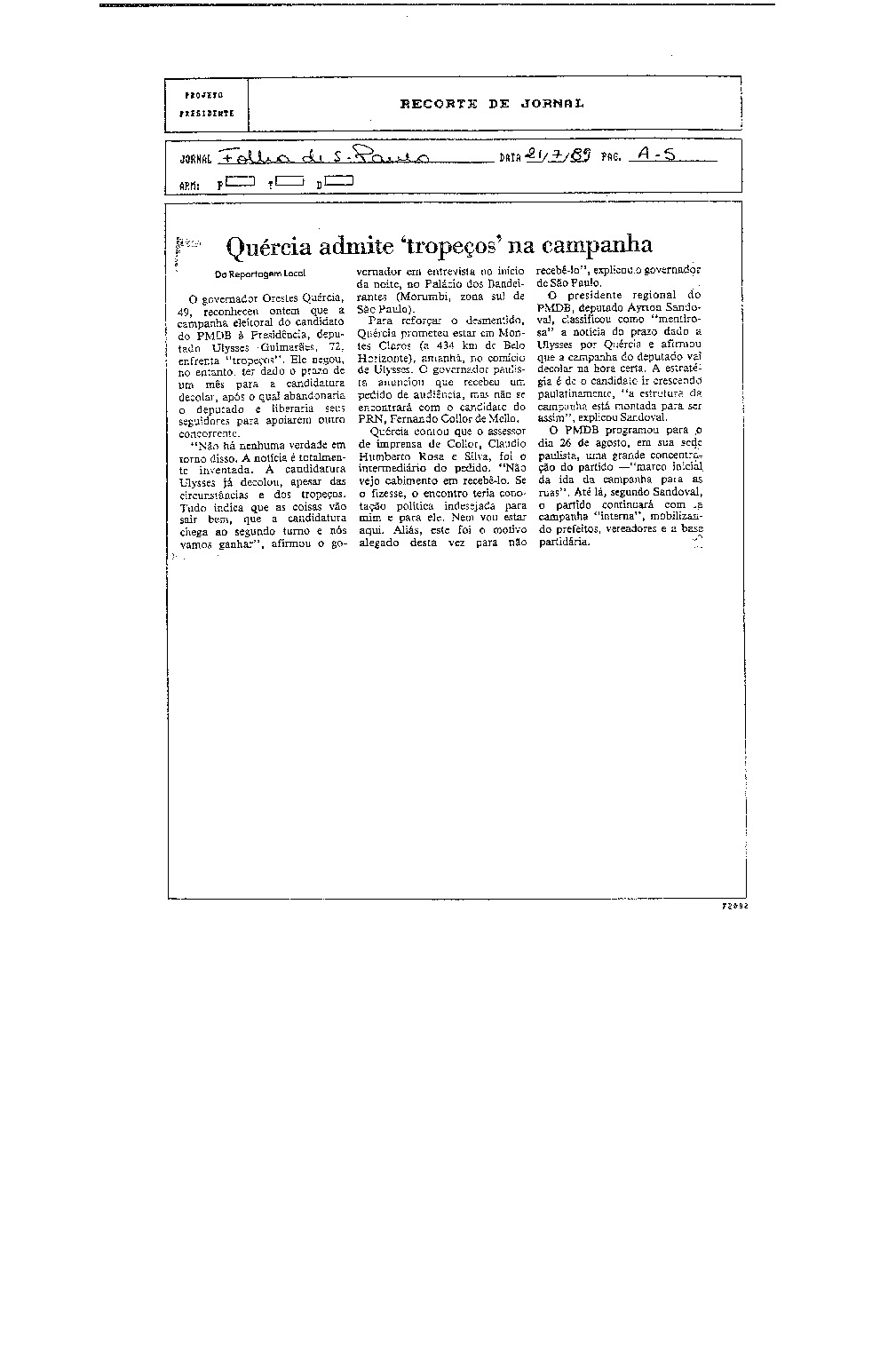 Imagem não encontrada ou não existe