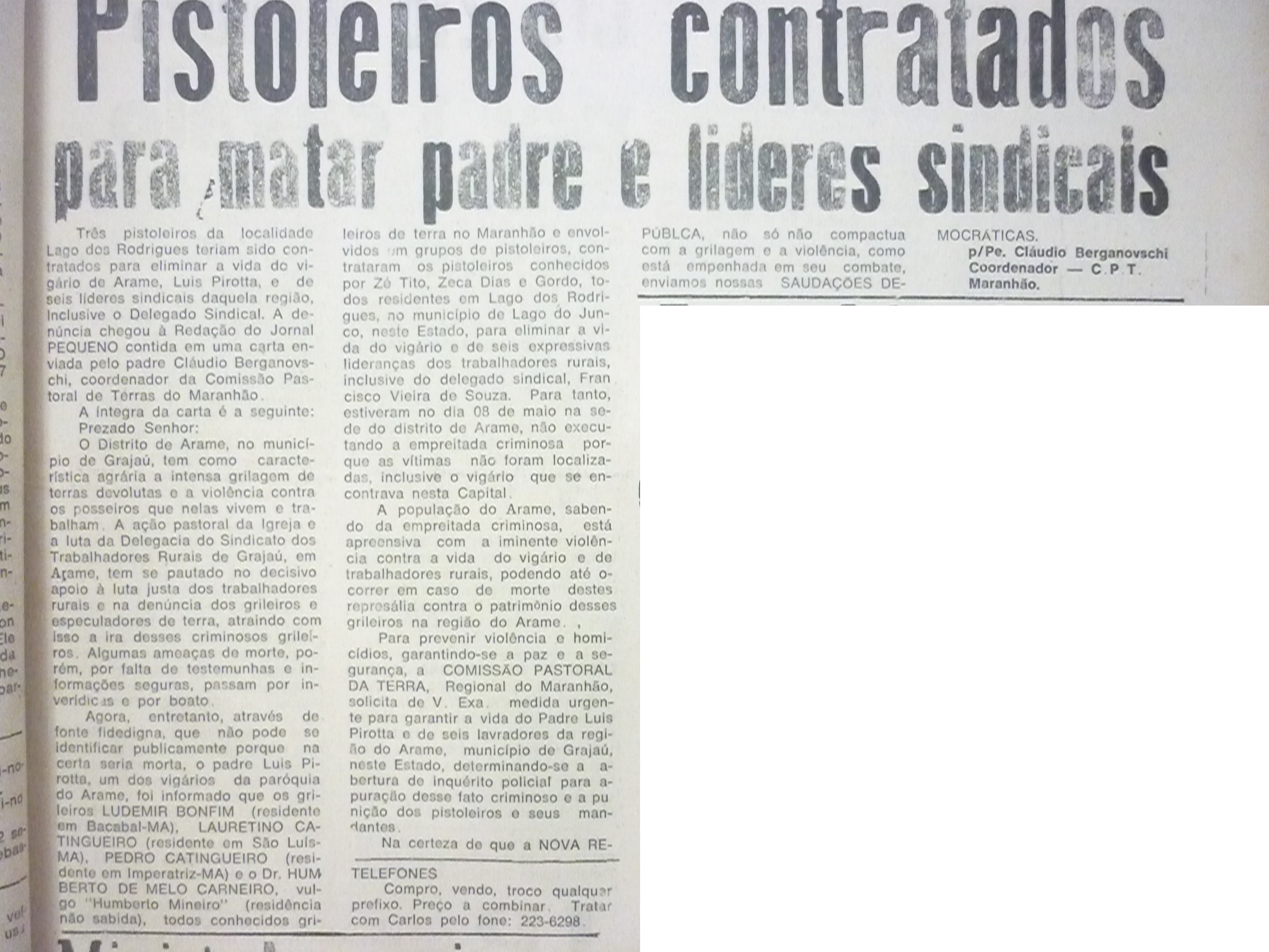 Imagem não encontrada ou não existe