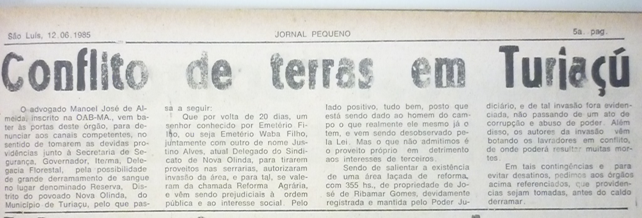 Imagem não encontrada ou não existe