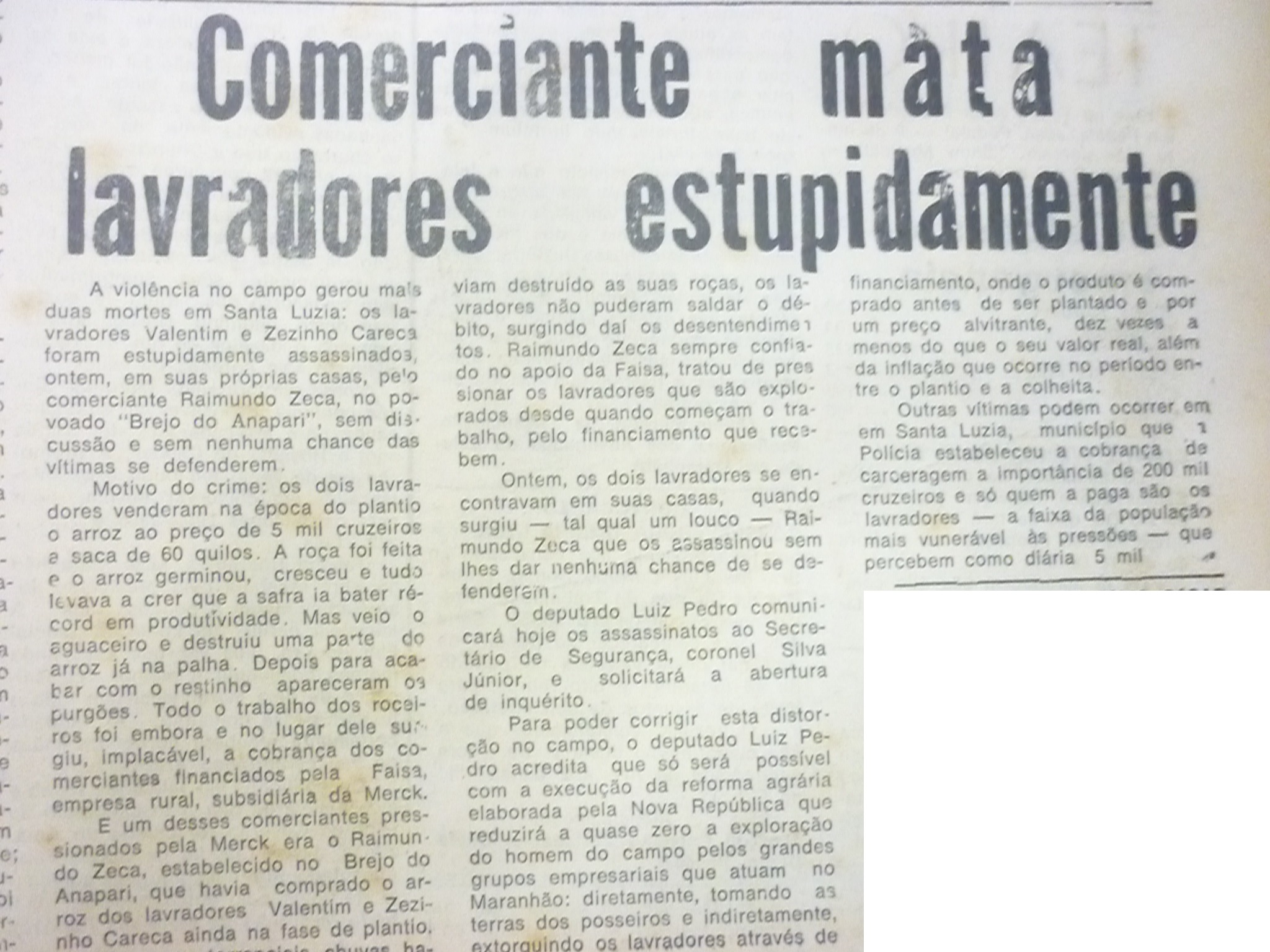 Imagem não encontrada ou não existe