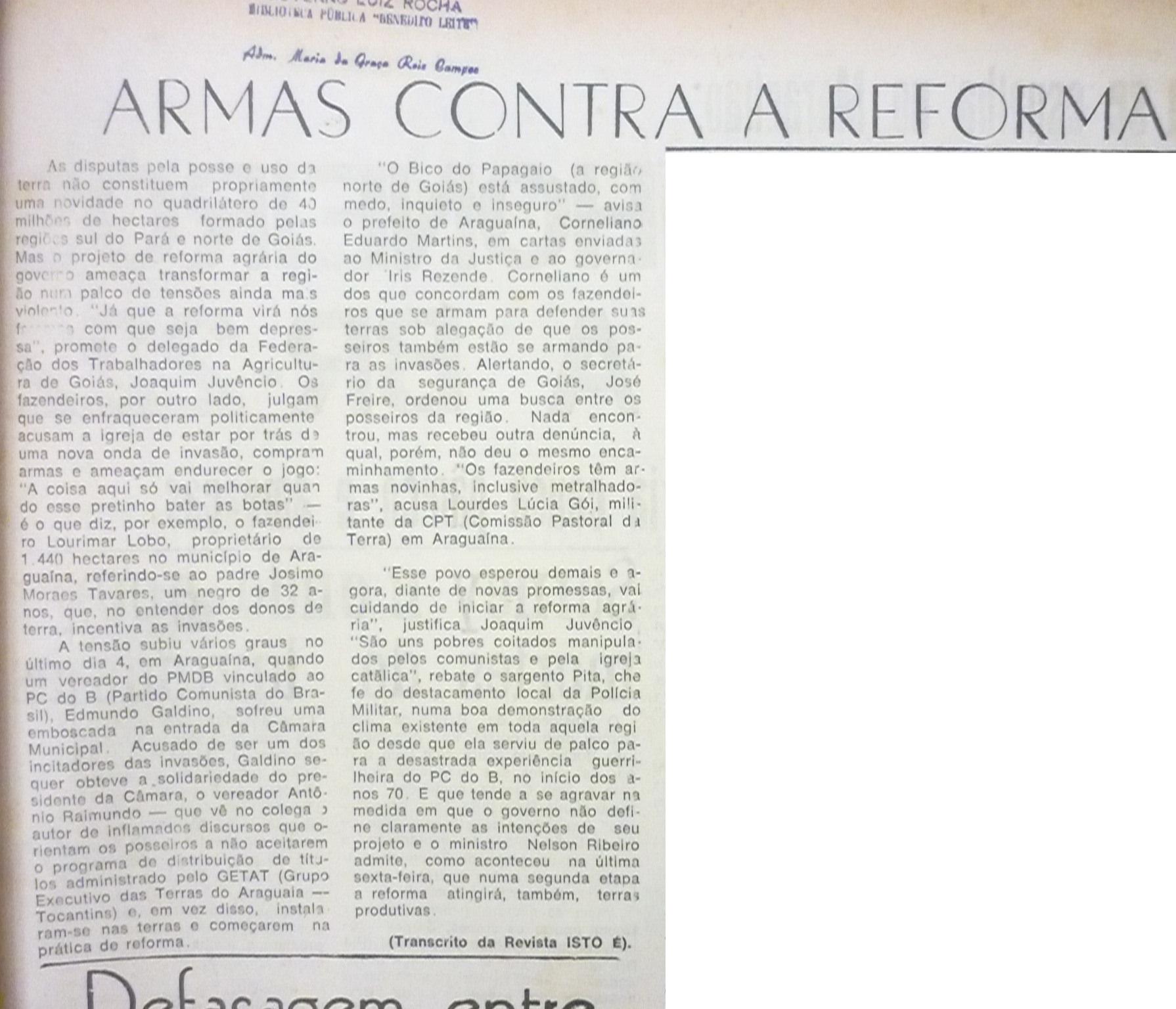 Imagem não encontrada ou não existe