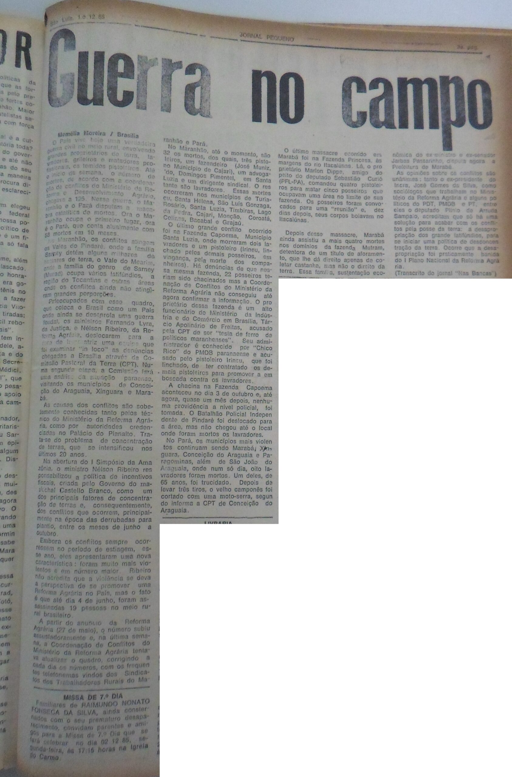 Imagem não encontrada ou não existe