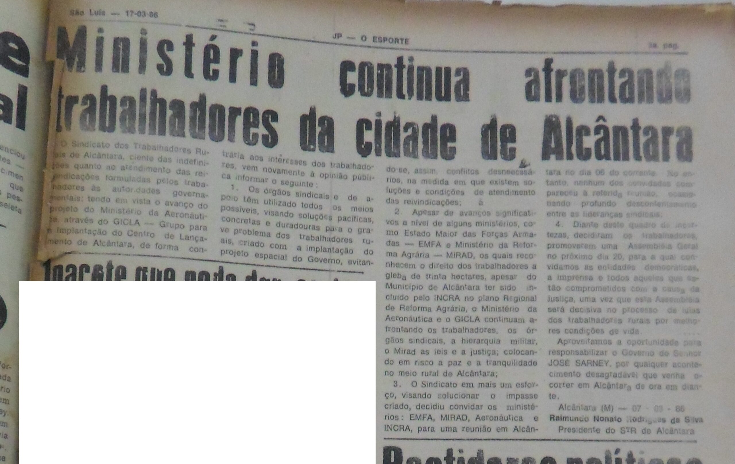 Imagem não encontrada ou não existe