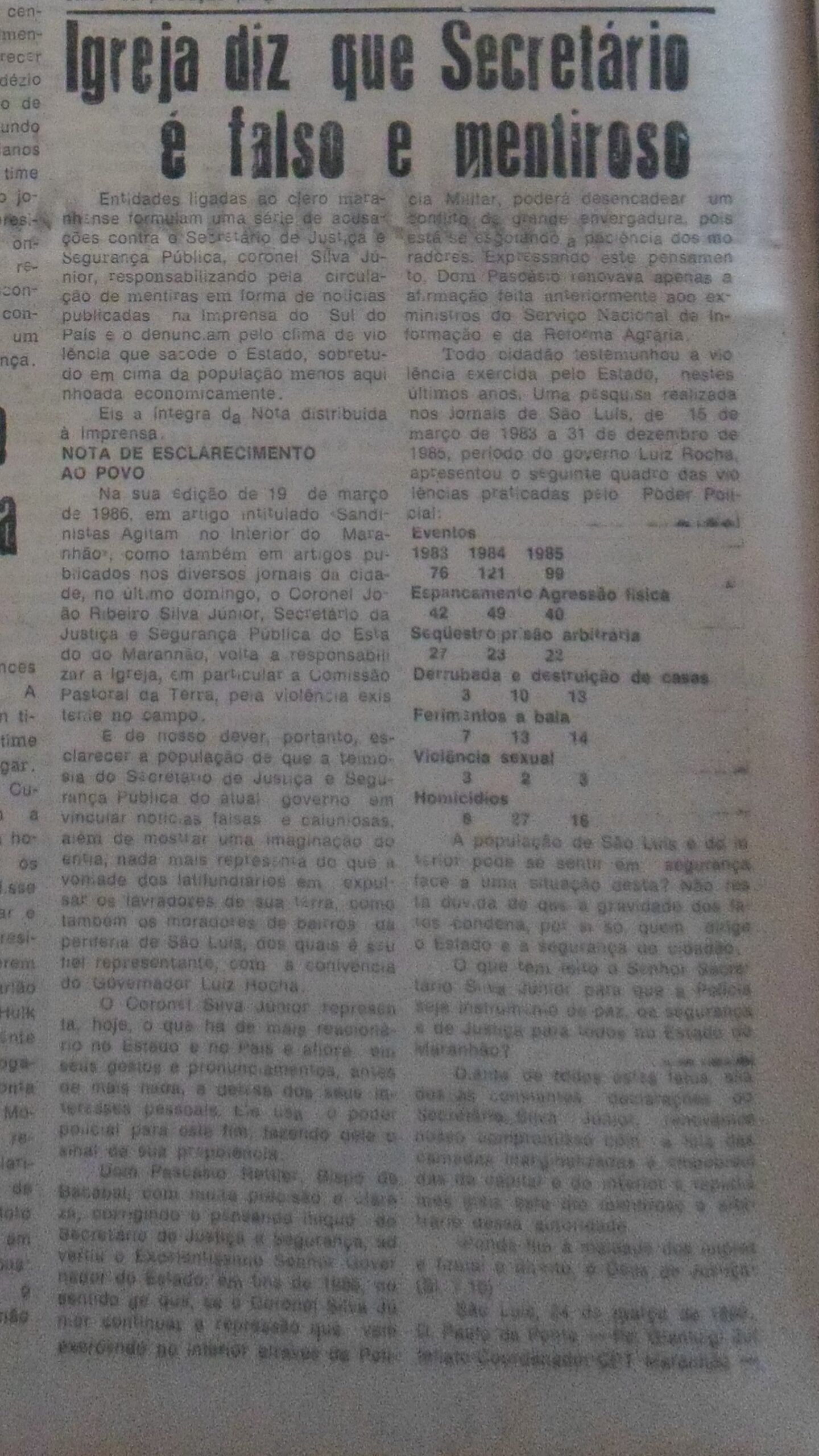 Imagem não encontrada ou não existe