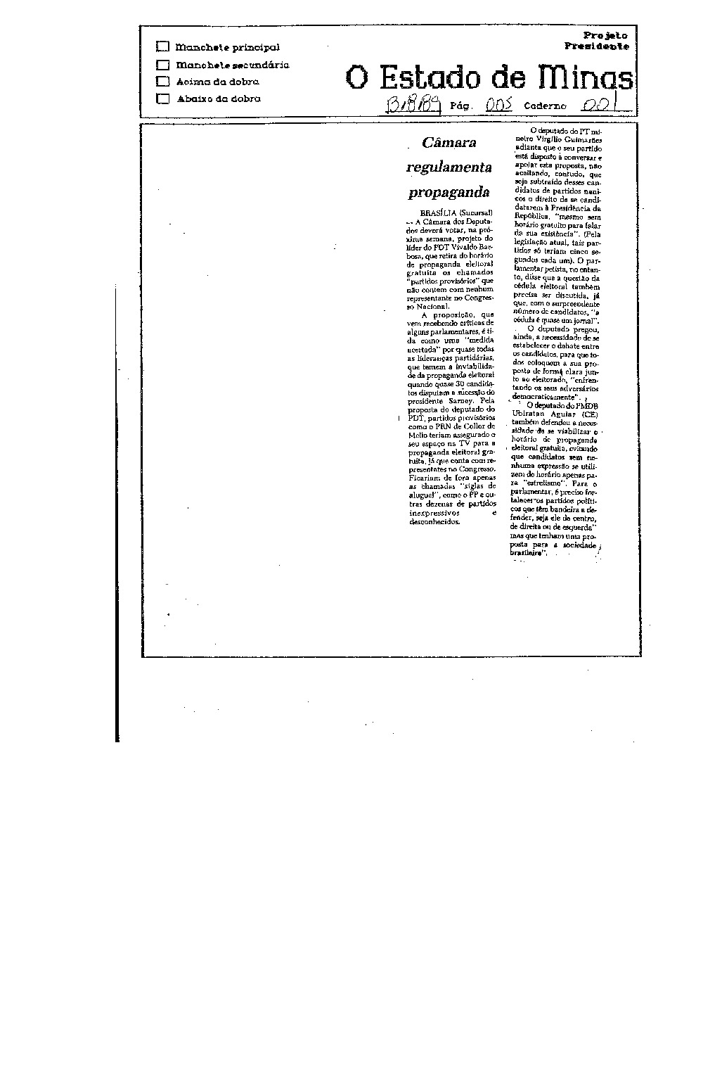 Imagem não encontrada ou não existe