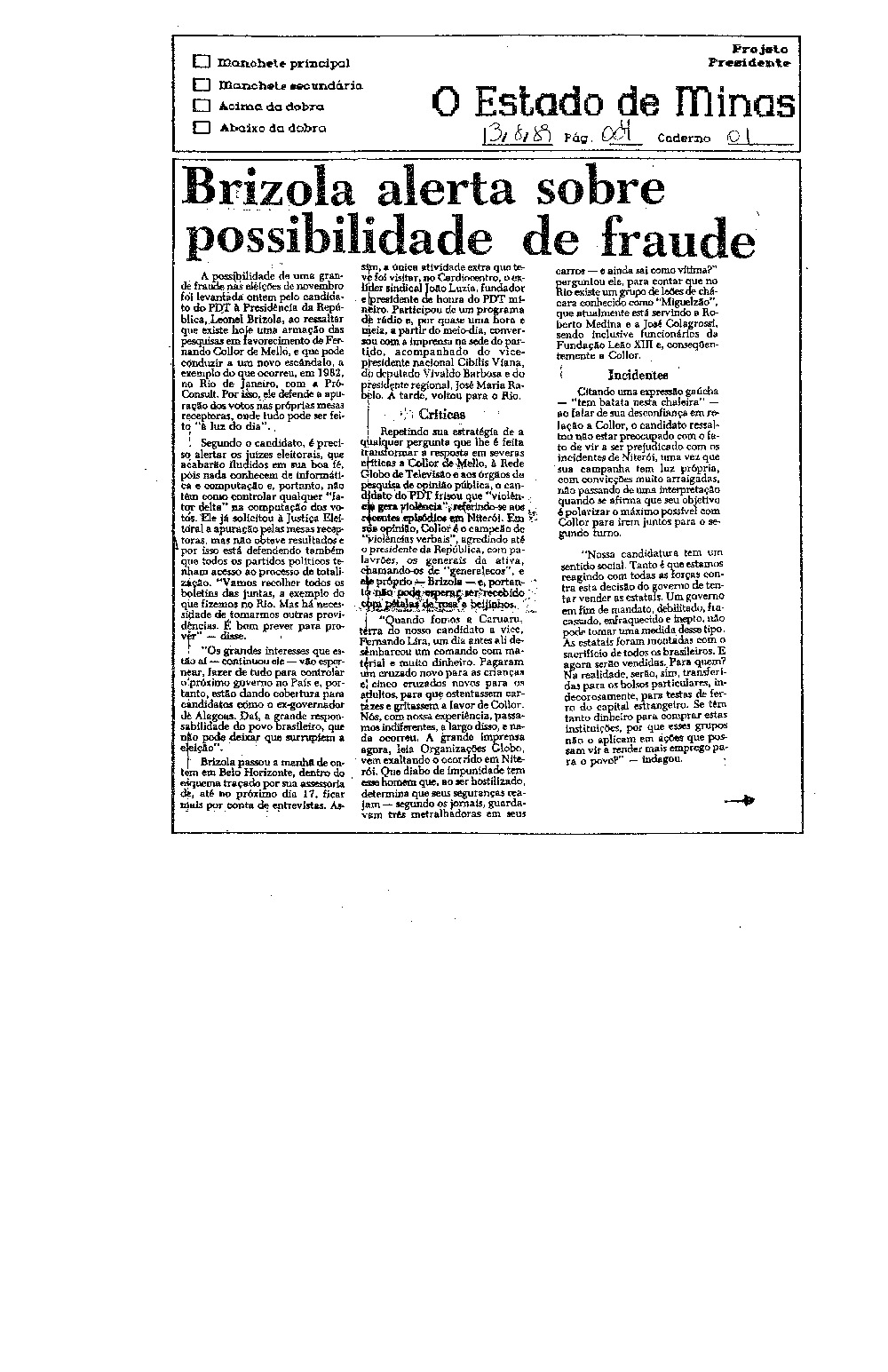 Imagem não encontrada ou não existe