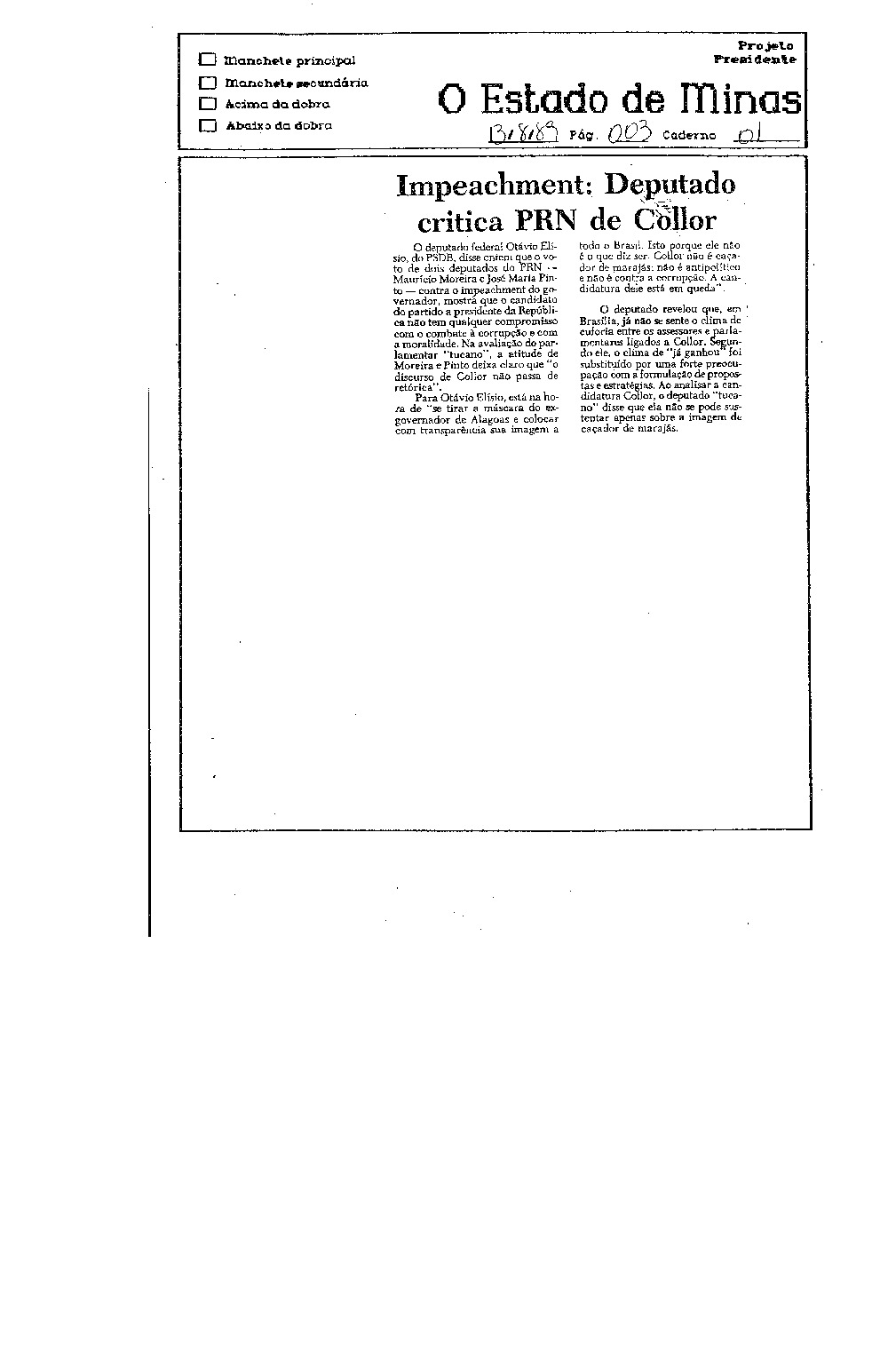 Imagem não encontrada ou não existe