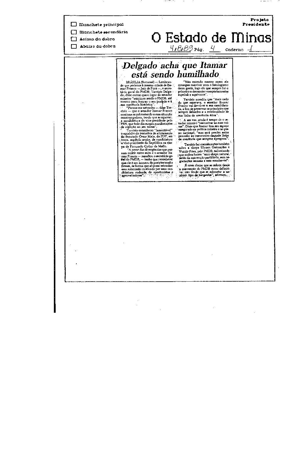 Imagem não encontrada ou não existe