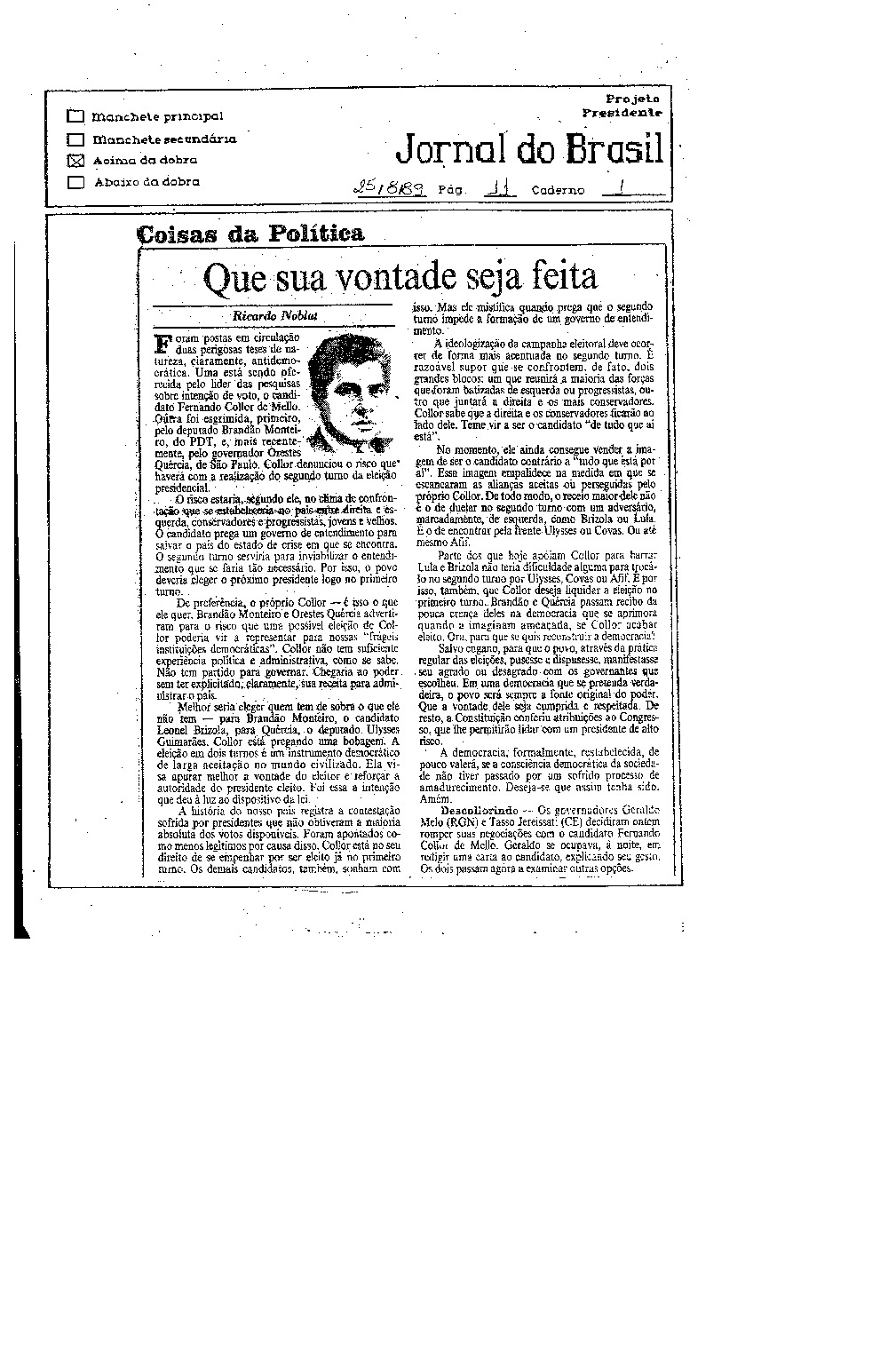 Imagem não encontrada ou não existe