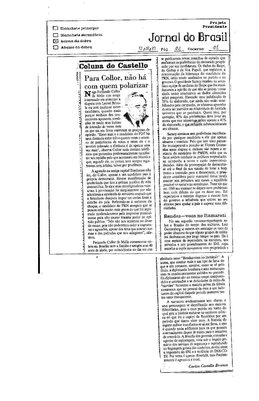 Imagem não encontrada ou não existe