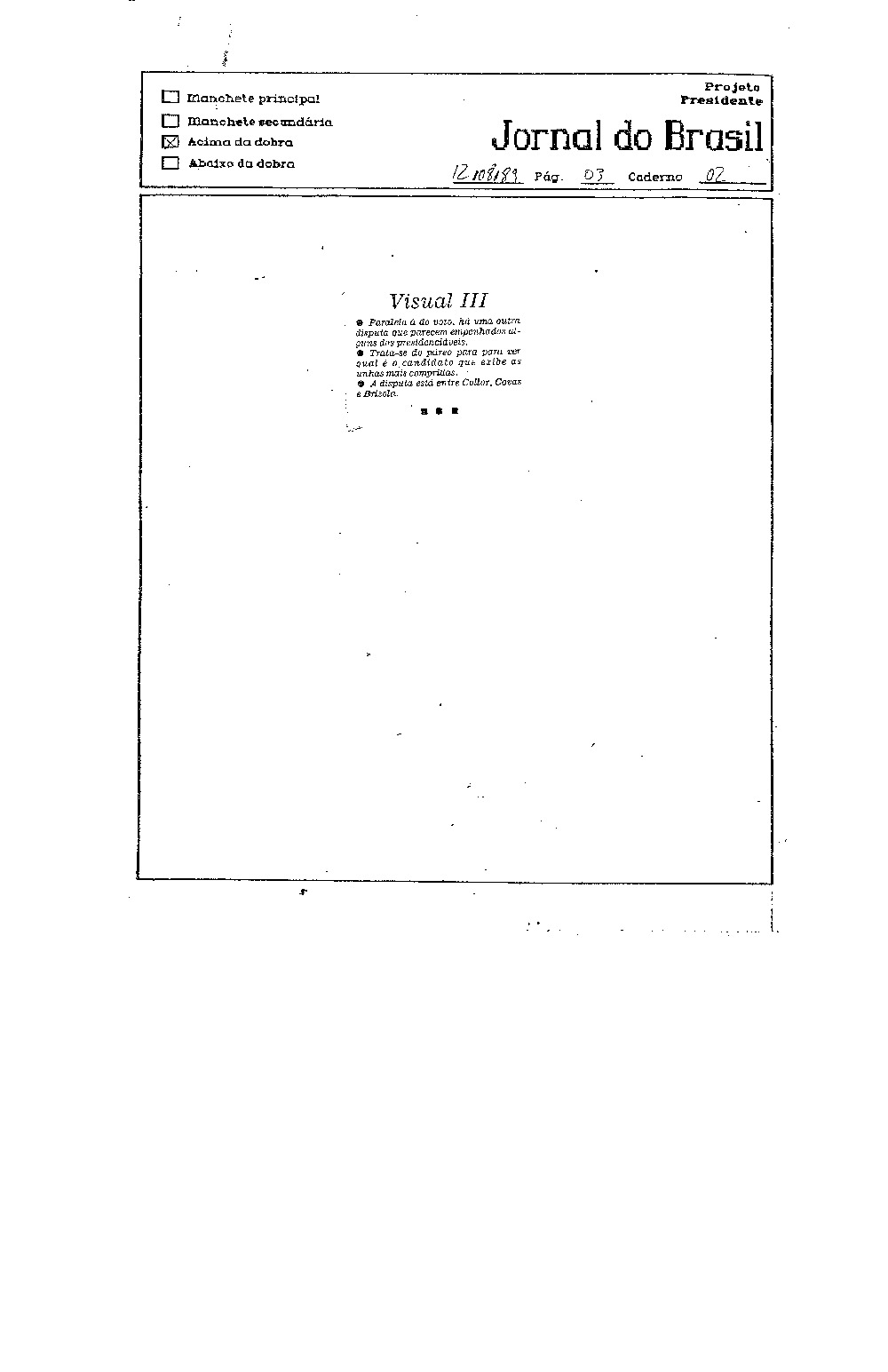 Imagem não encontrada ou não existe