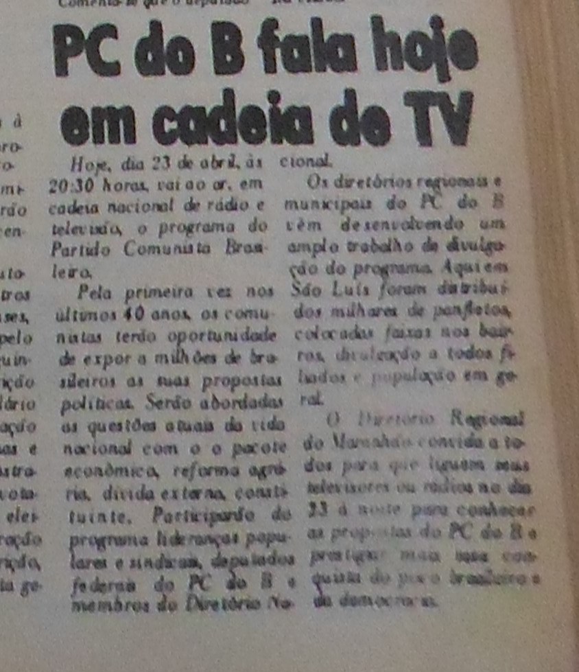 Imagem não encontrada ou não existe