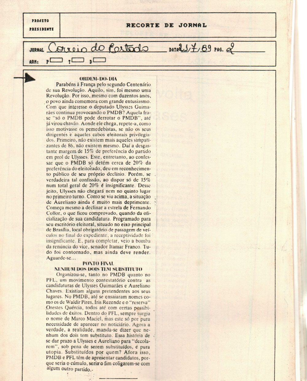 Imagem não encontrada ou não existe