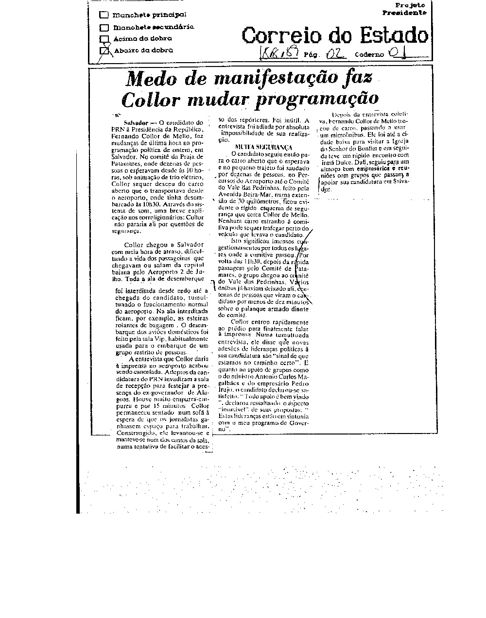 Imagem não encontrada ou não existe