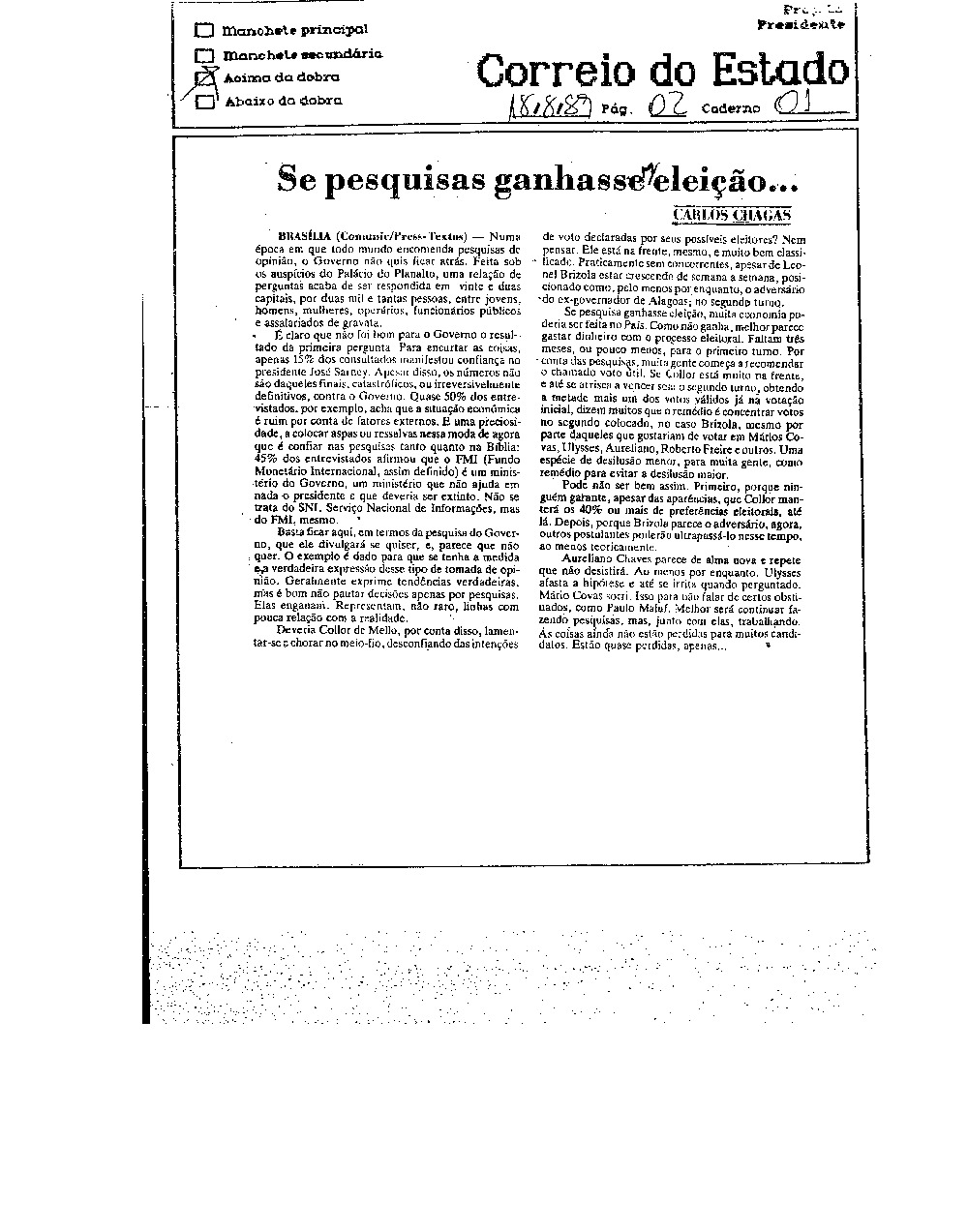 Imagem não encontrada ou não existe