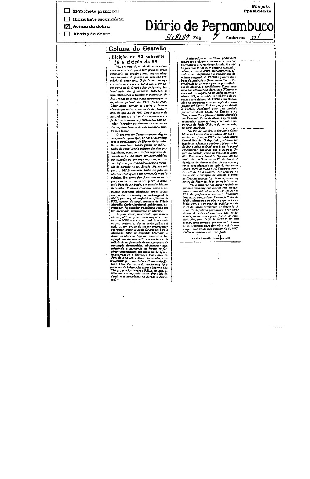 Imagem não encontrada ou não existe