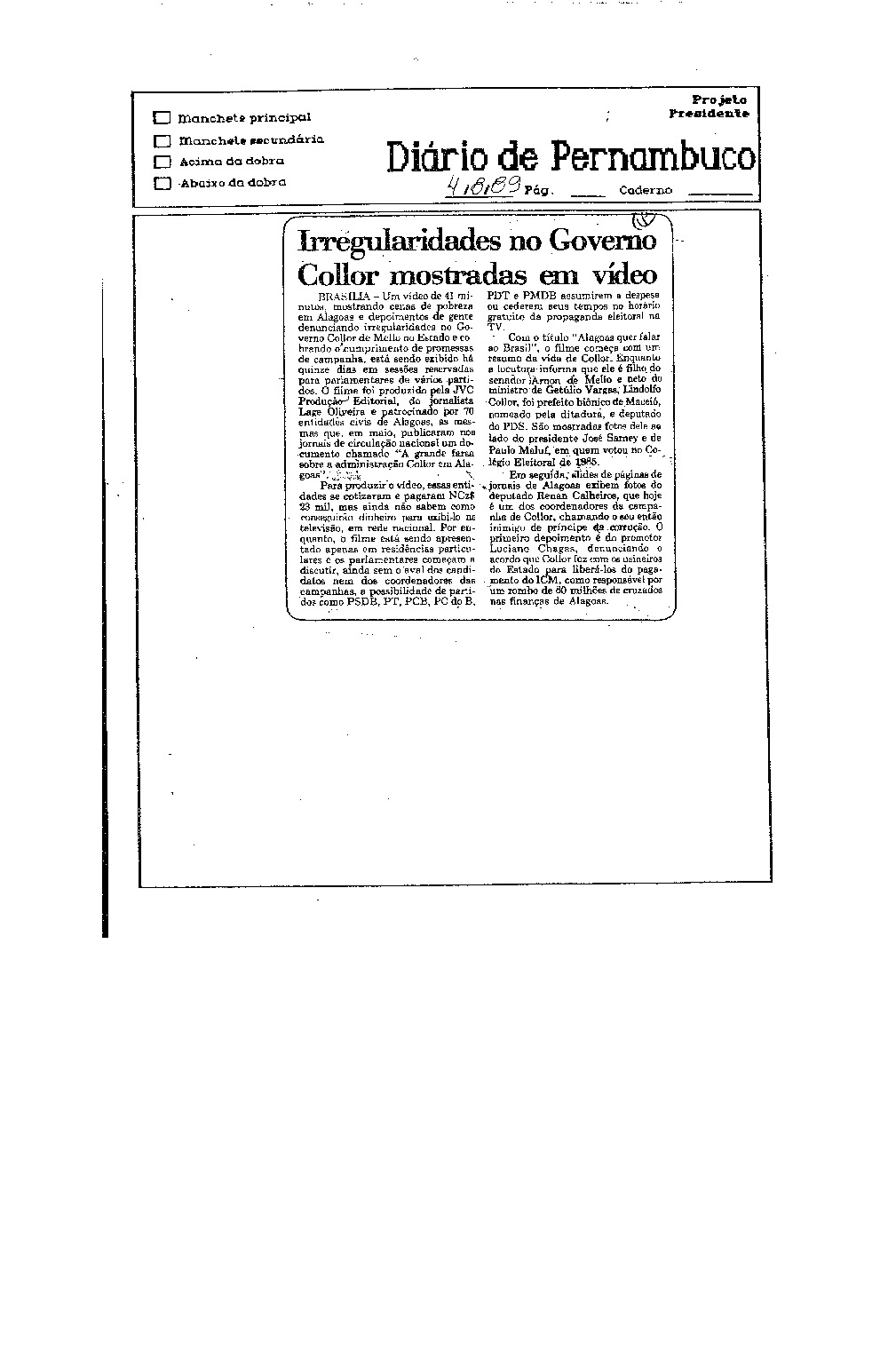 Imagem não encontrada ou não existe