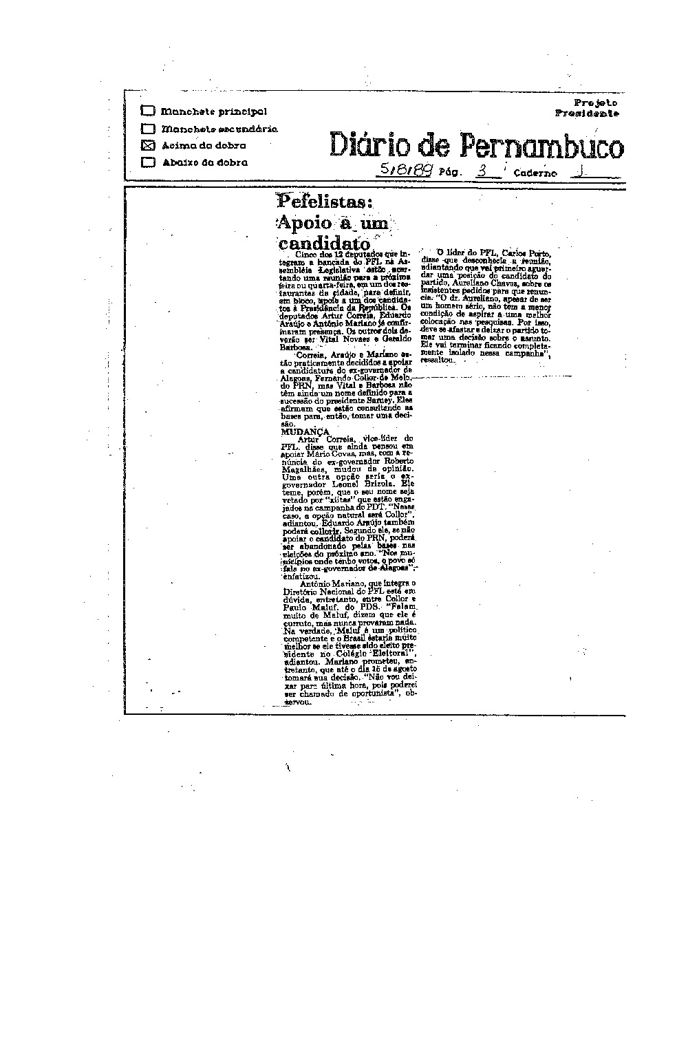 Imagem não encontrada ou não existe