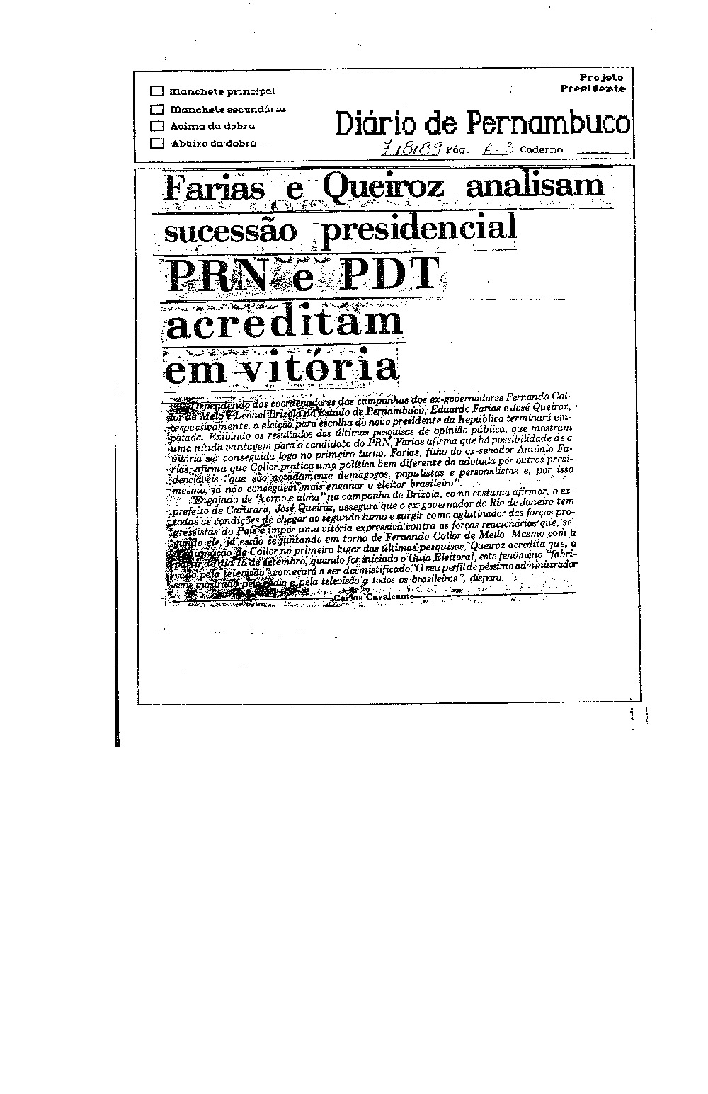 Imagem não encontrada ou não existe