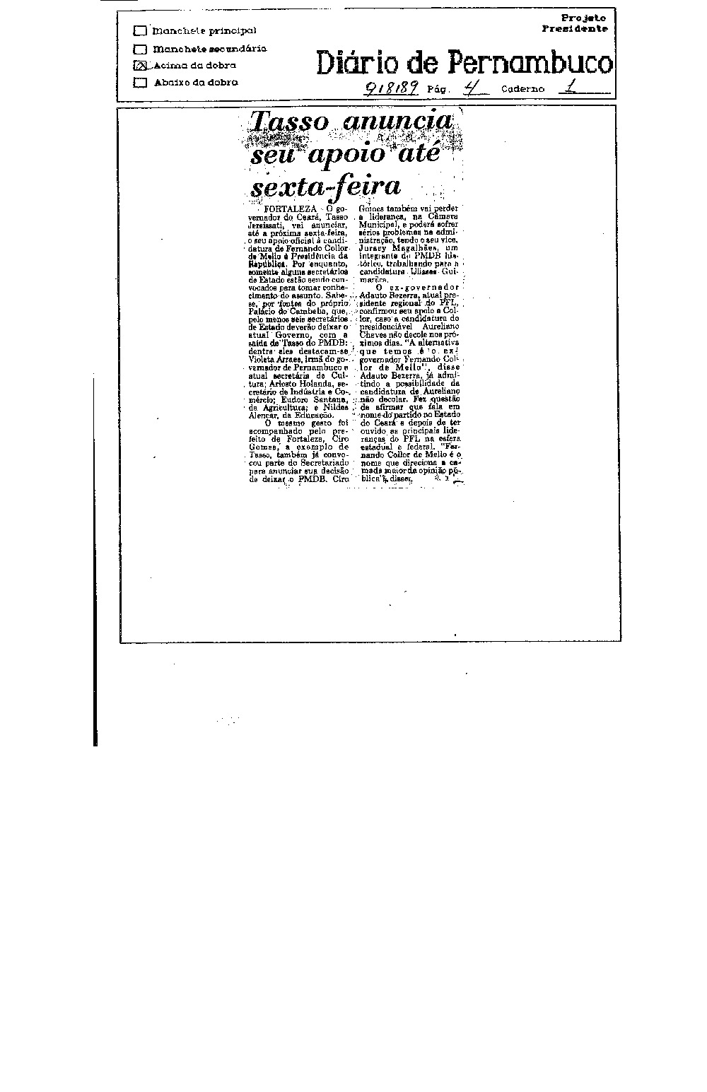 Imagem não encontrada ou não existe