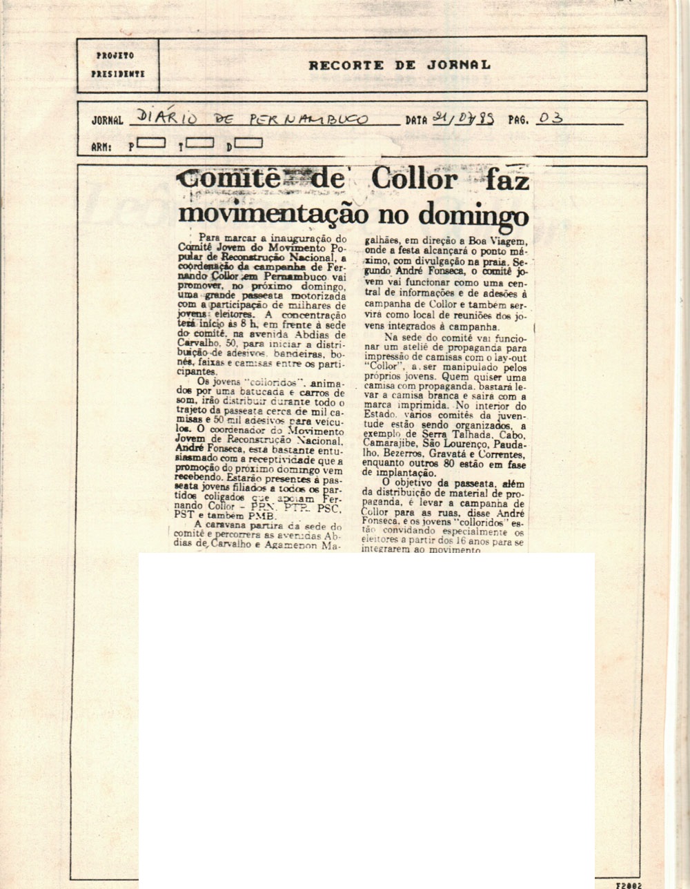 Imagem não encontrada ou não existe