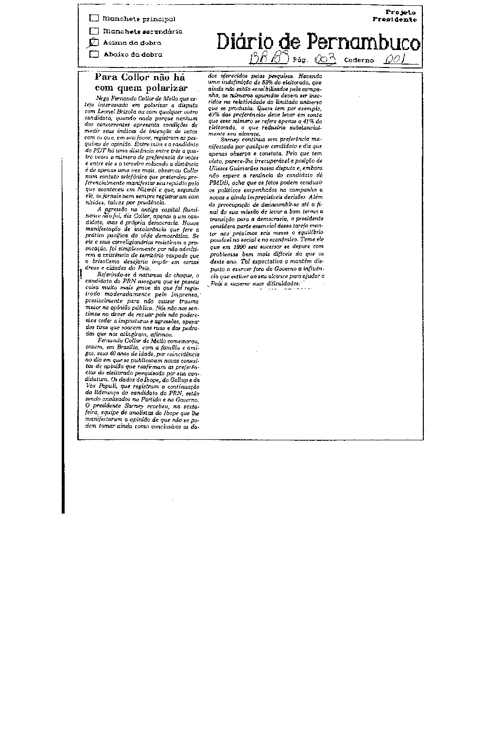 Imagem não encontrada ou não existe