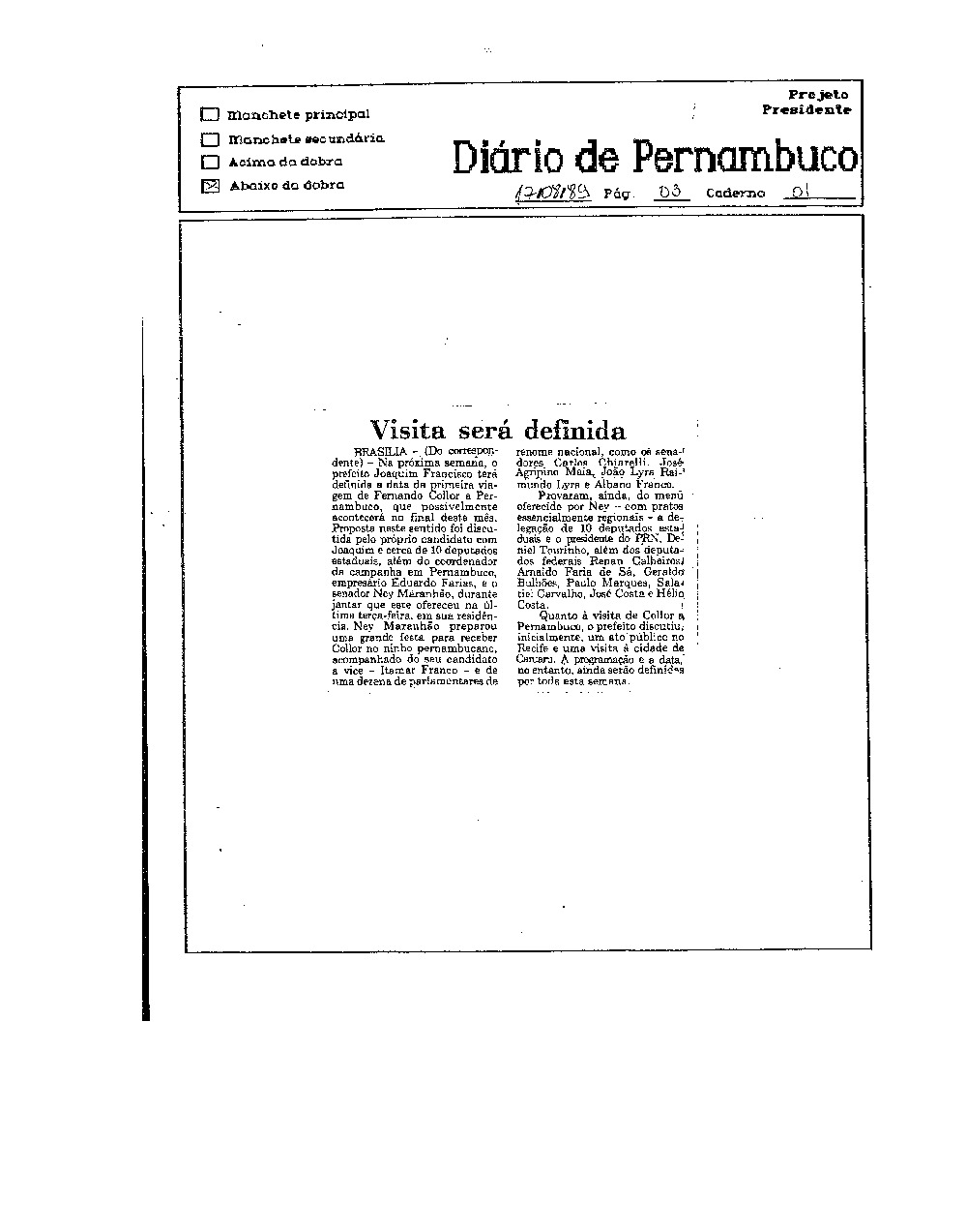 Imagem não encontrada ou não existe