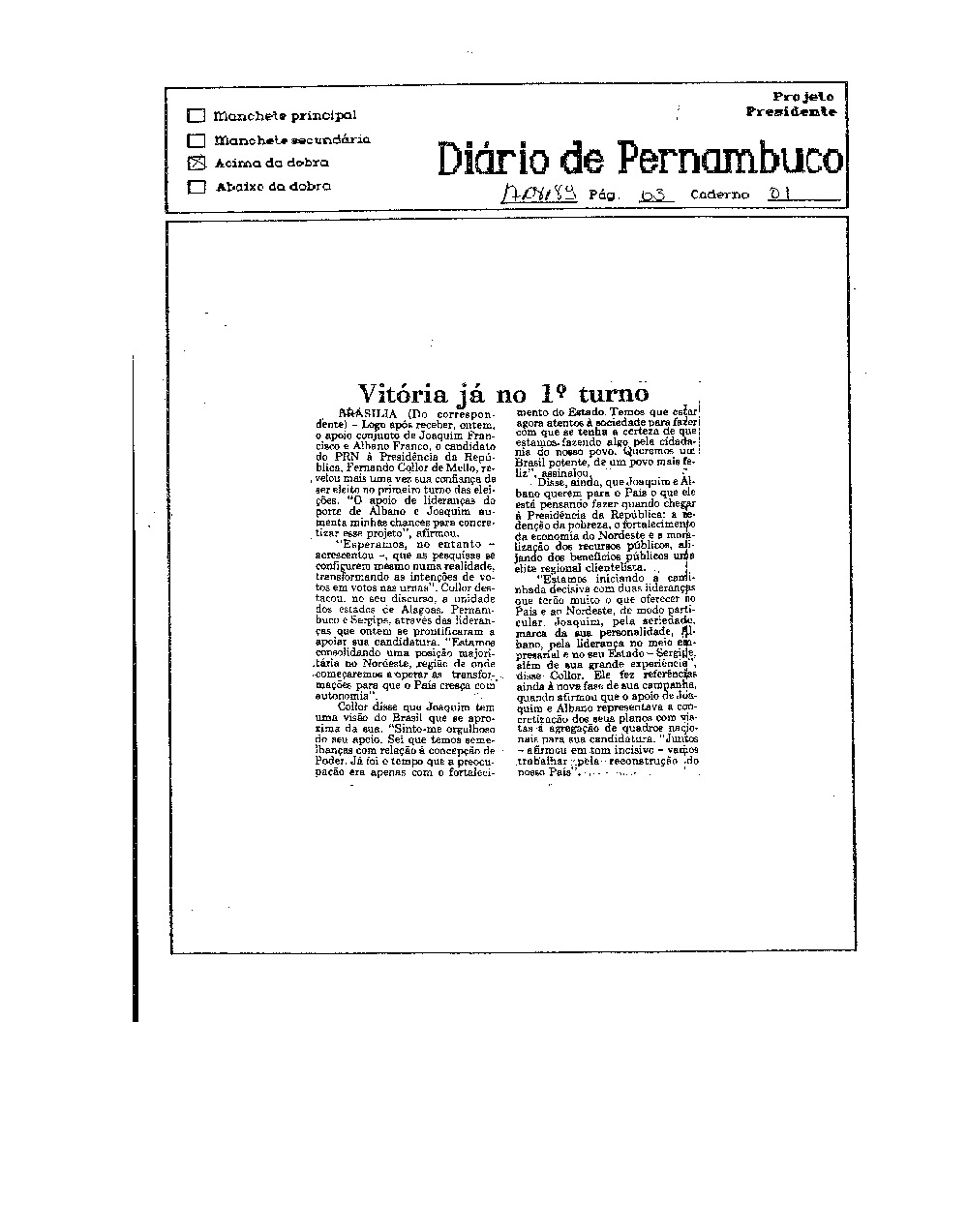 Imagem não encontrada ou não existe