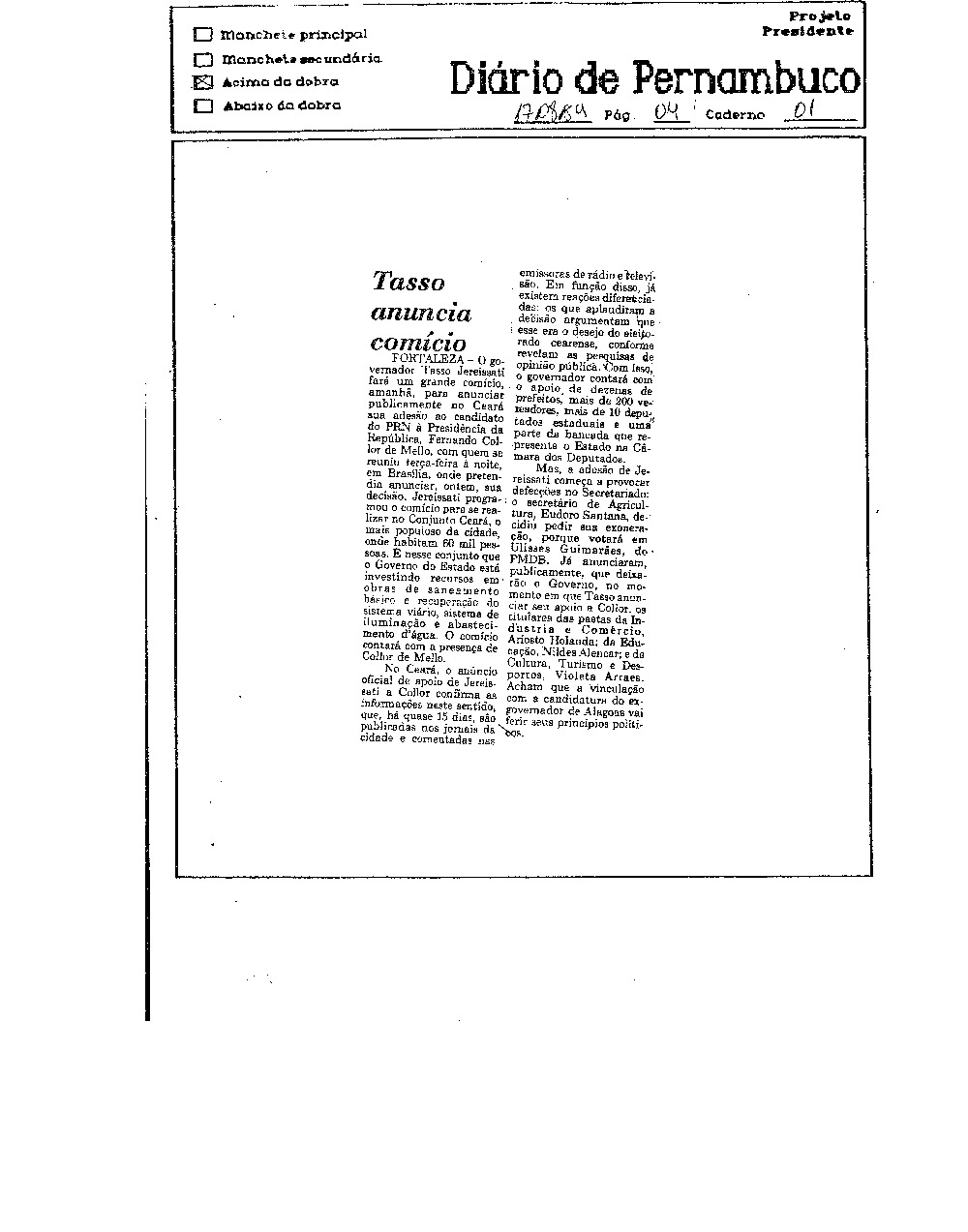 Imagem não encontrada ou não existe