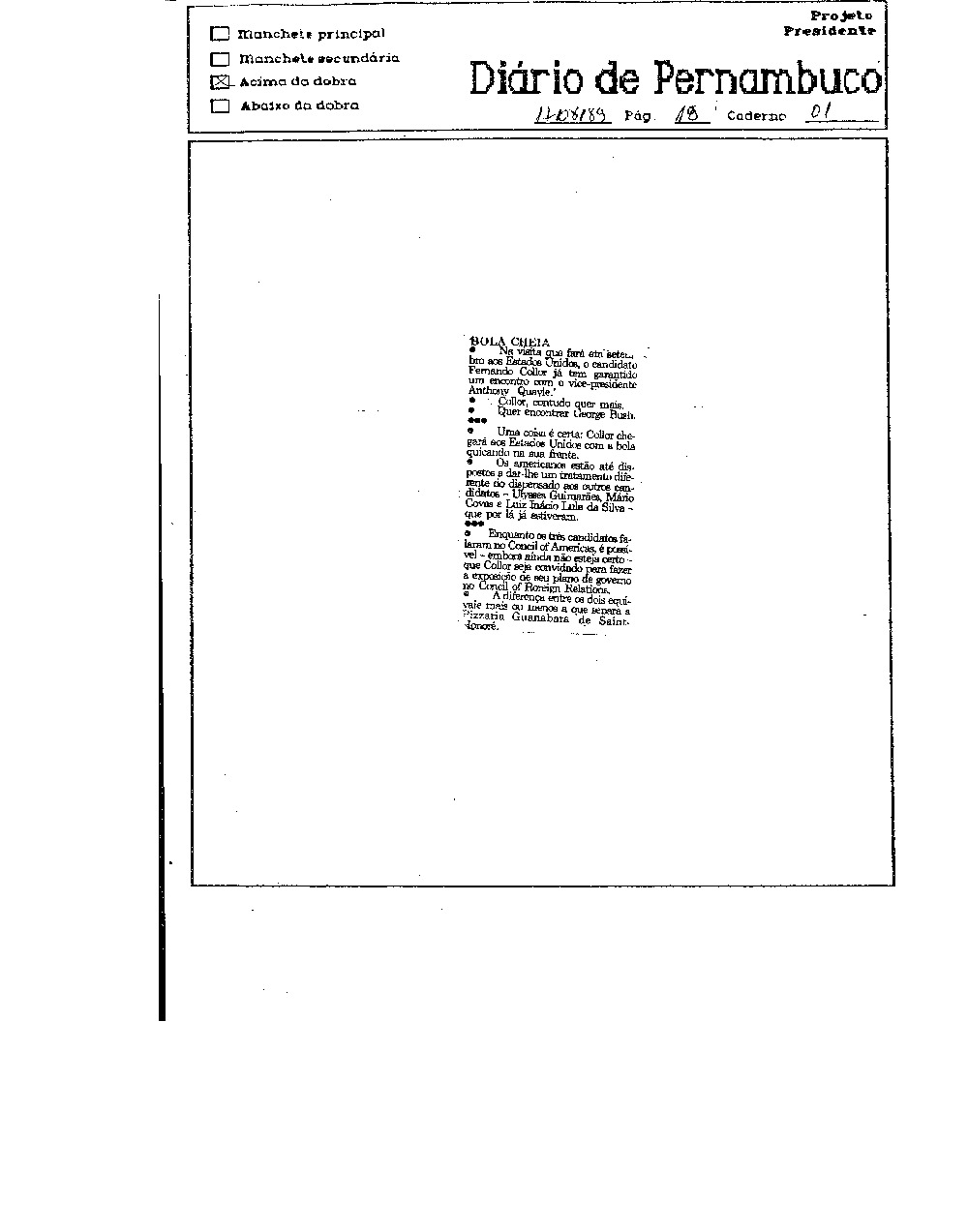 Imagem não encontrada ou não existe