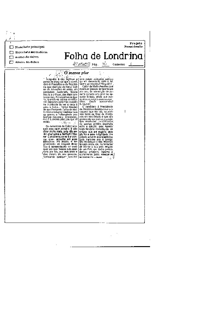 Imagem não encontrada ou não existe