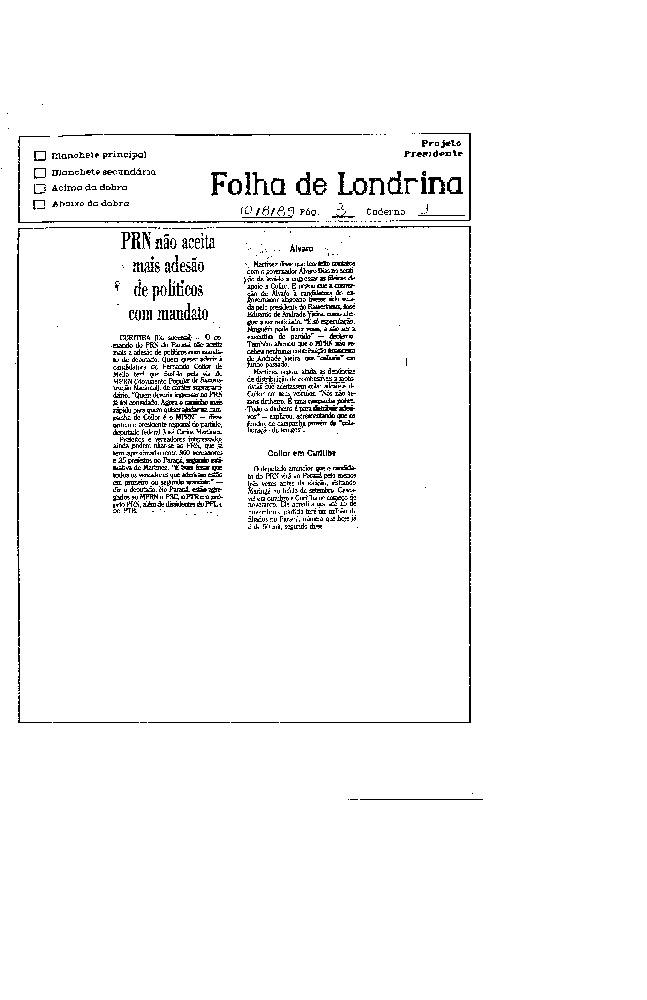 Imagem não encontrada ou não existe