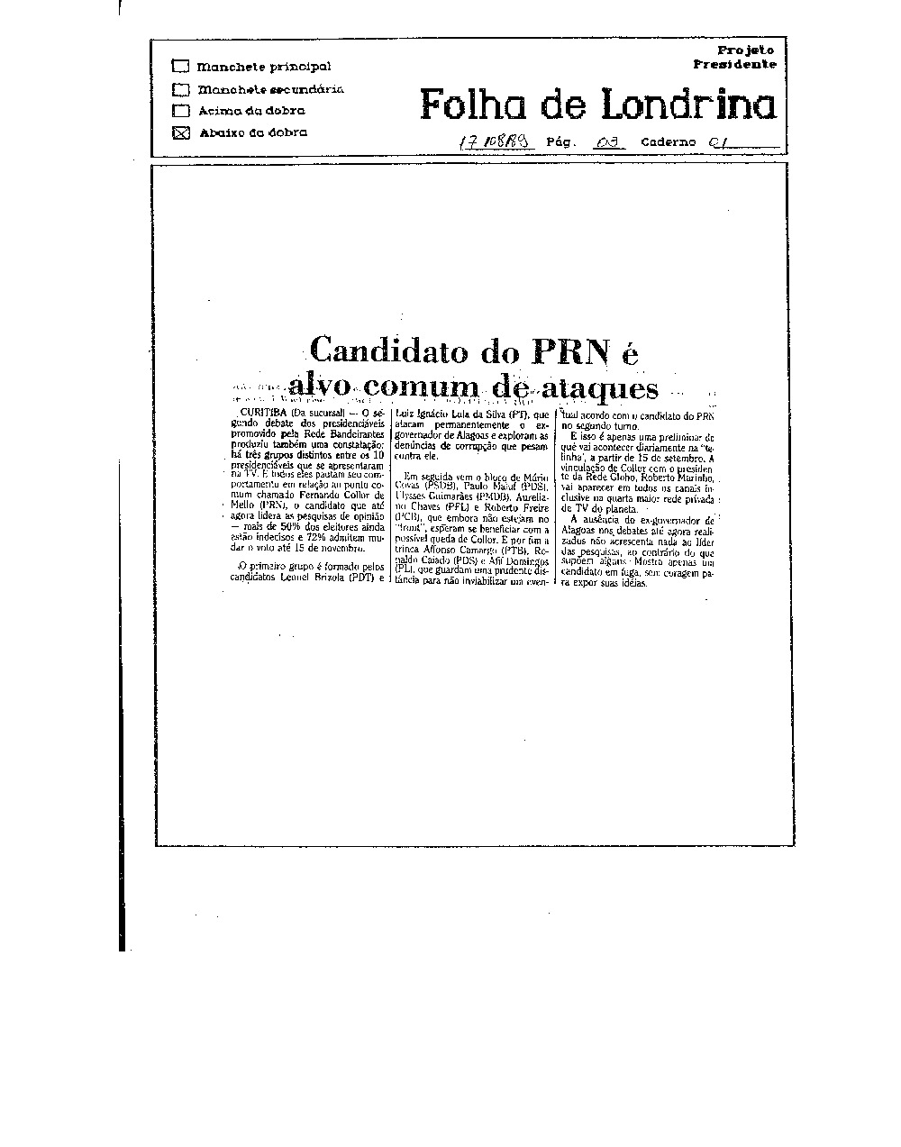 Imagem não encontrada ou não existe