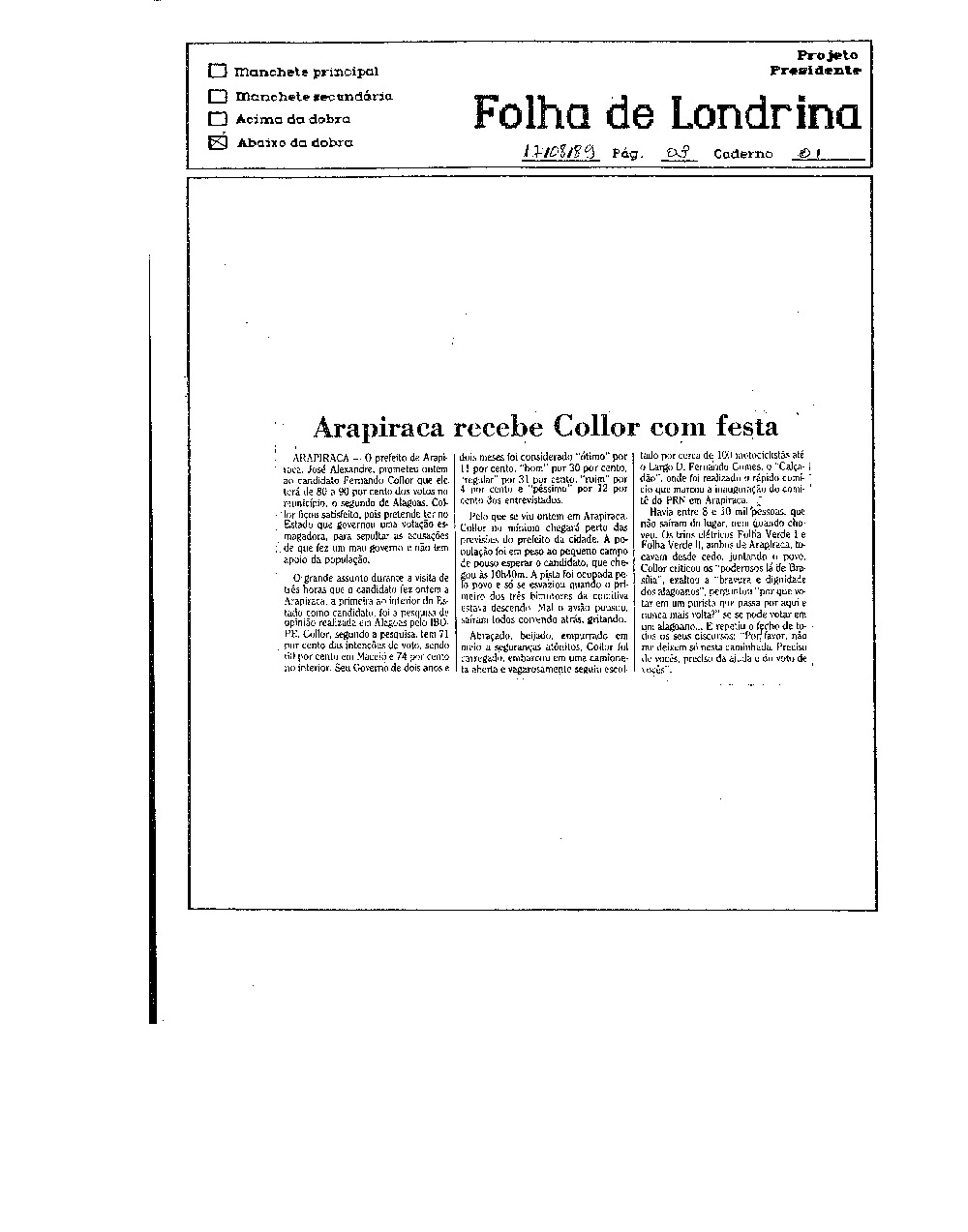 Imagem não encontrada ou não existe