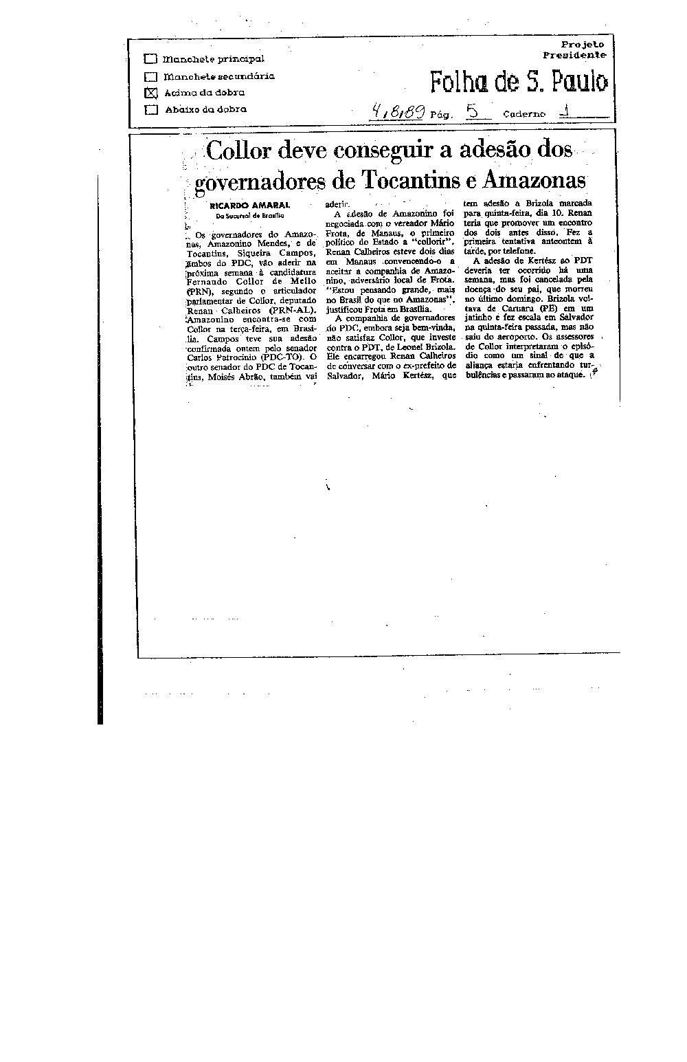 Imagem não encontrada ou não existe