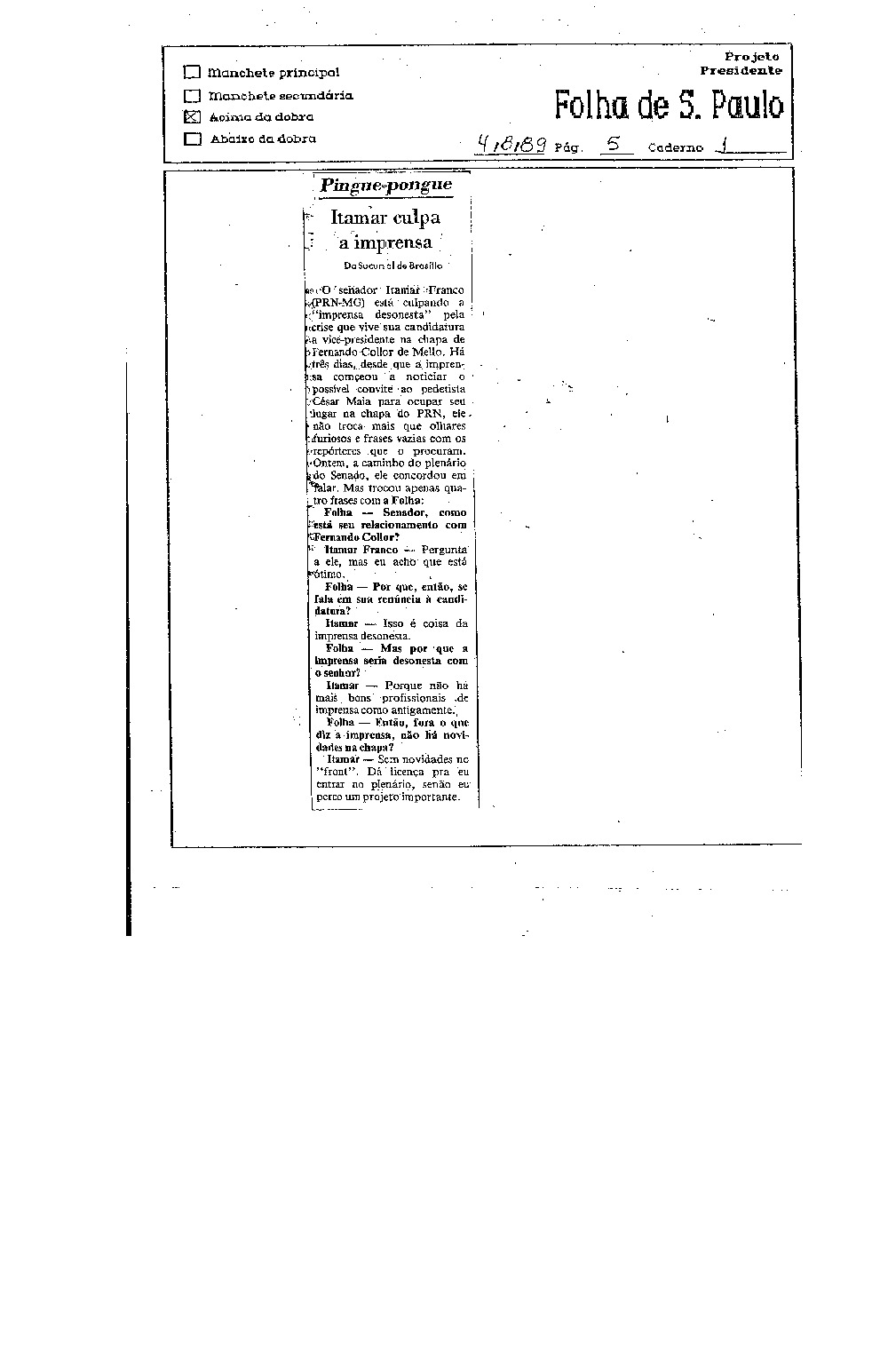 Imagem não encontrada ou não existe