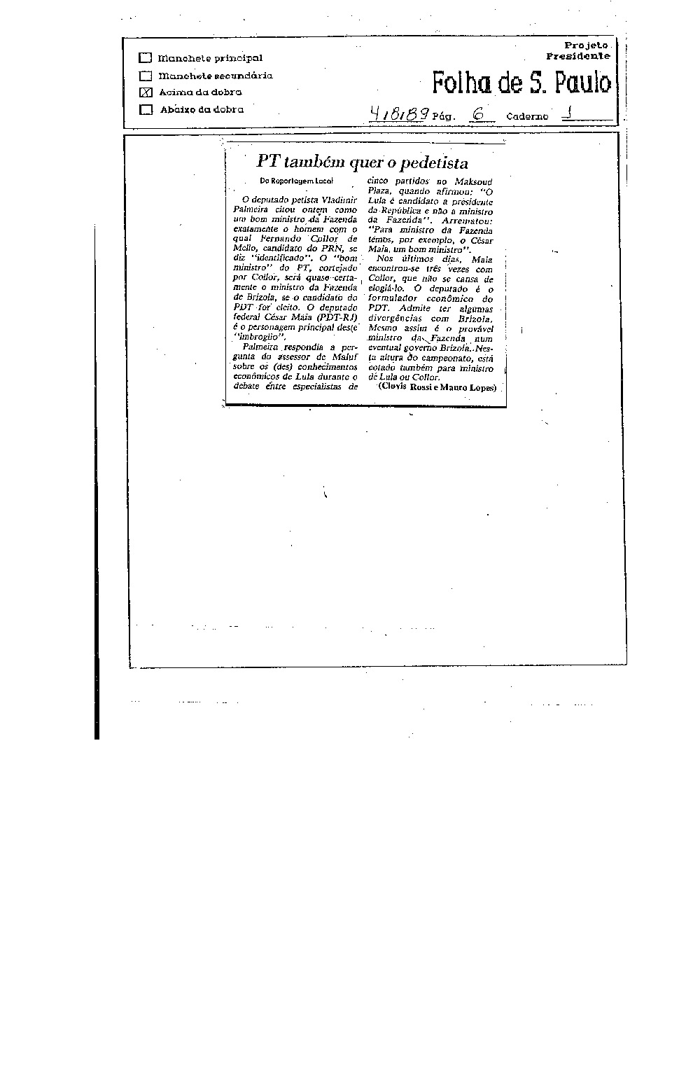 Imagem não encontrada ou não existe