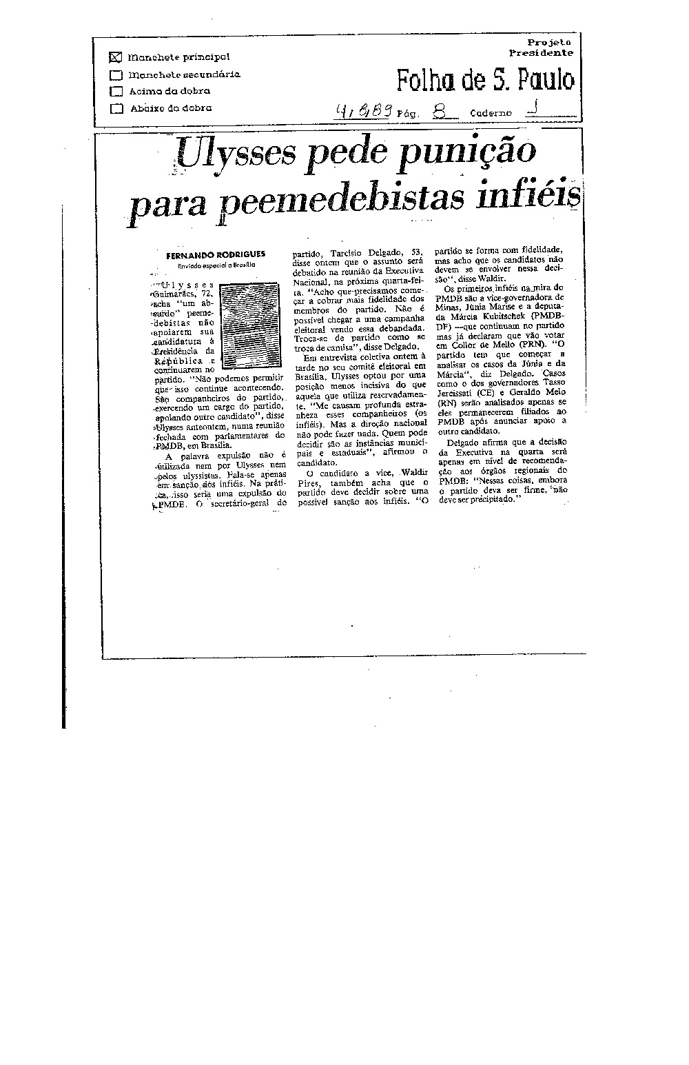 Imagem não encontrada ou não existe