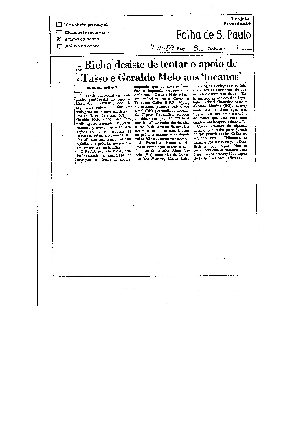 Imagem não encontrada ou não existe