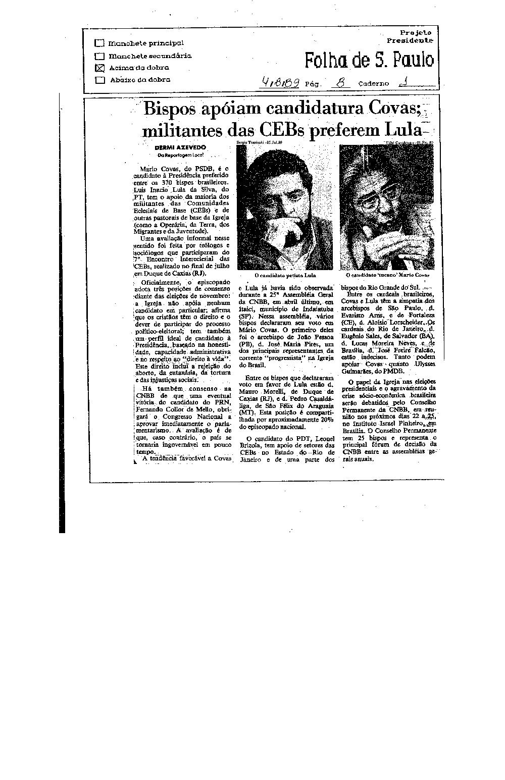 Imagem não encontrada ou não existe