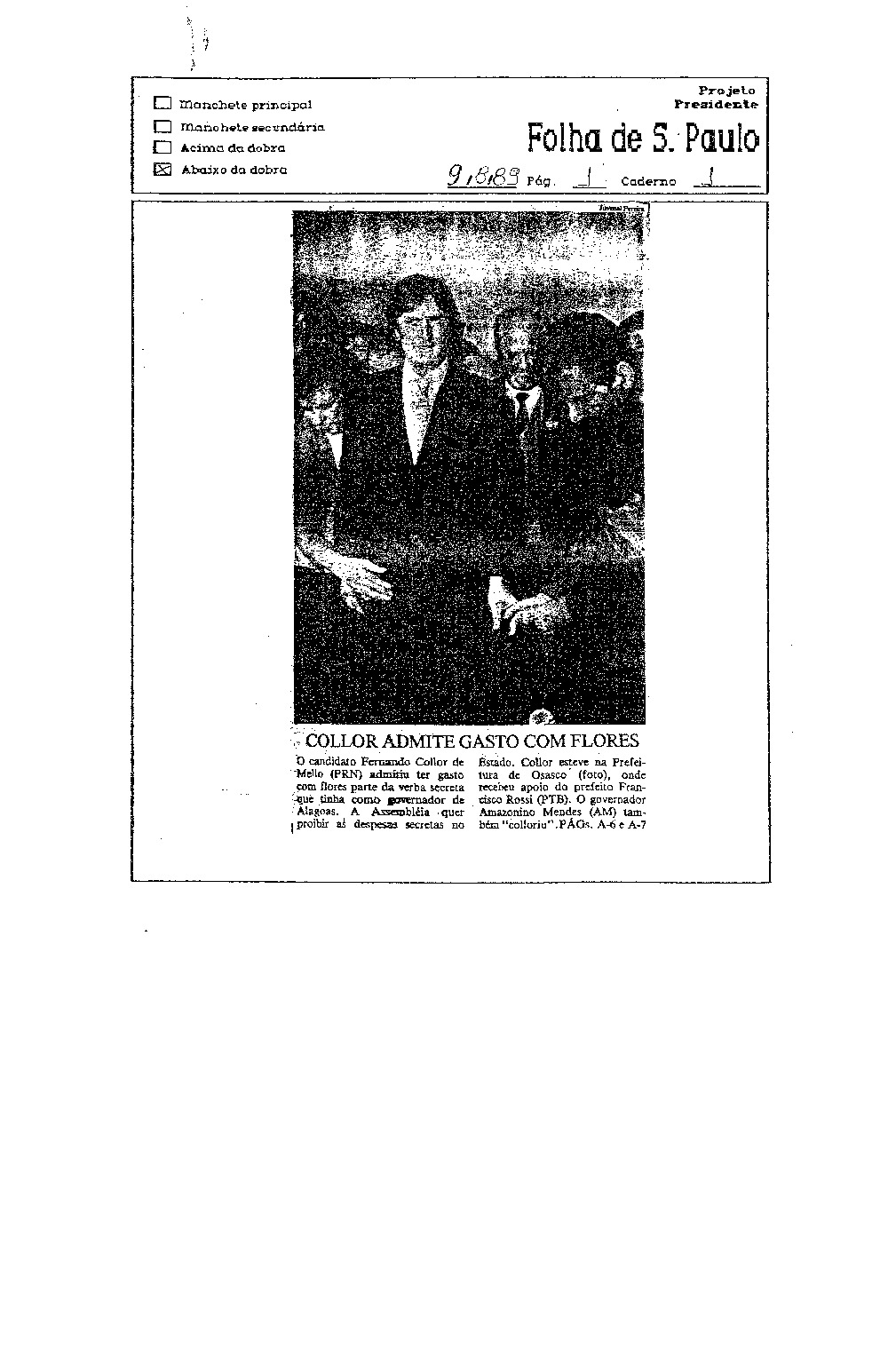 Imagem não encontrada ou não existe