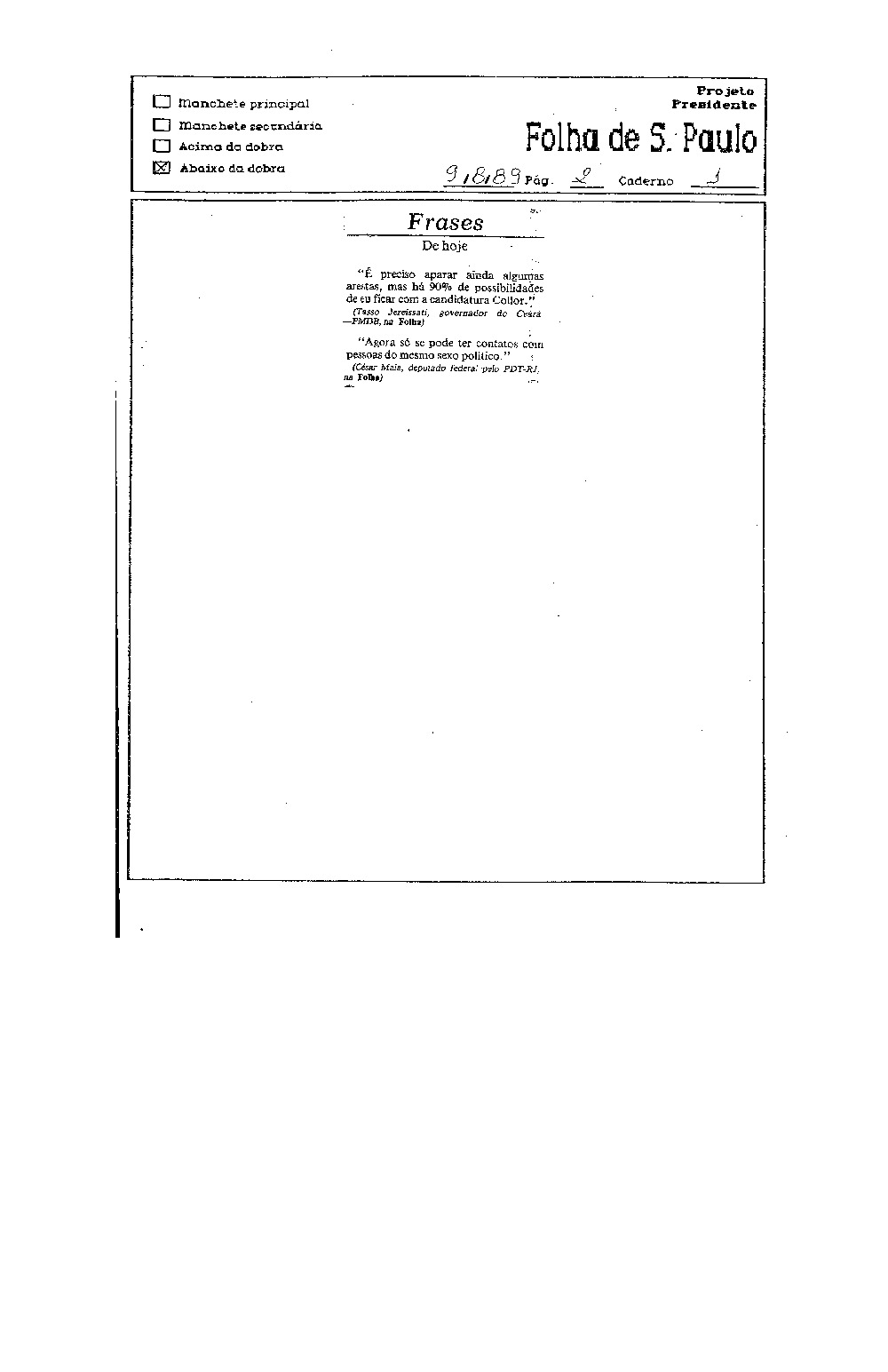 Imagem não encontrada ou não existe