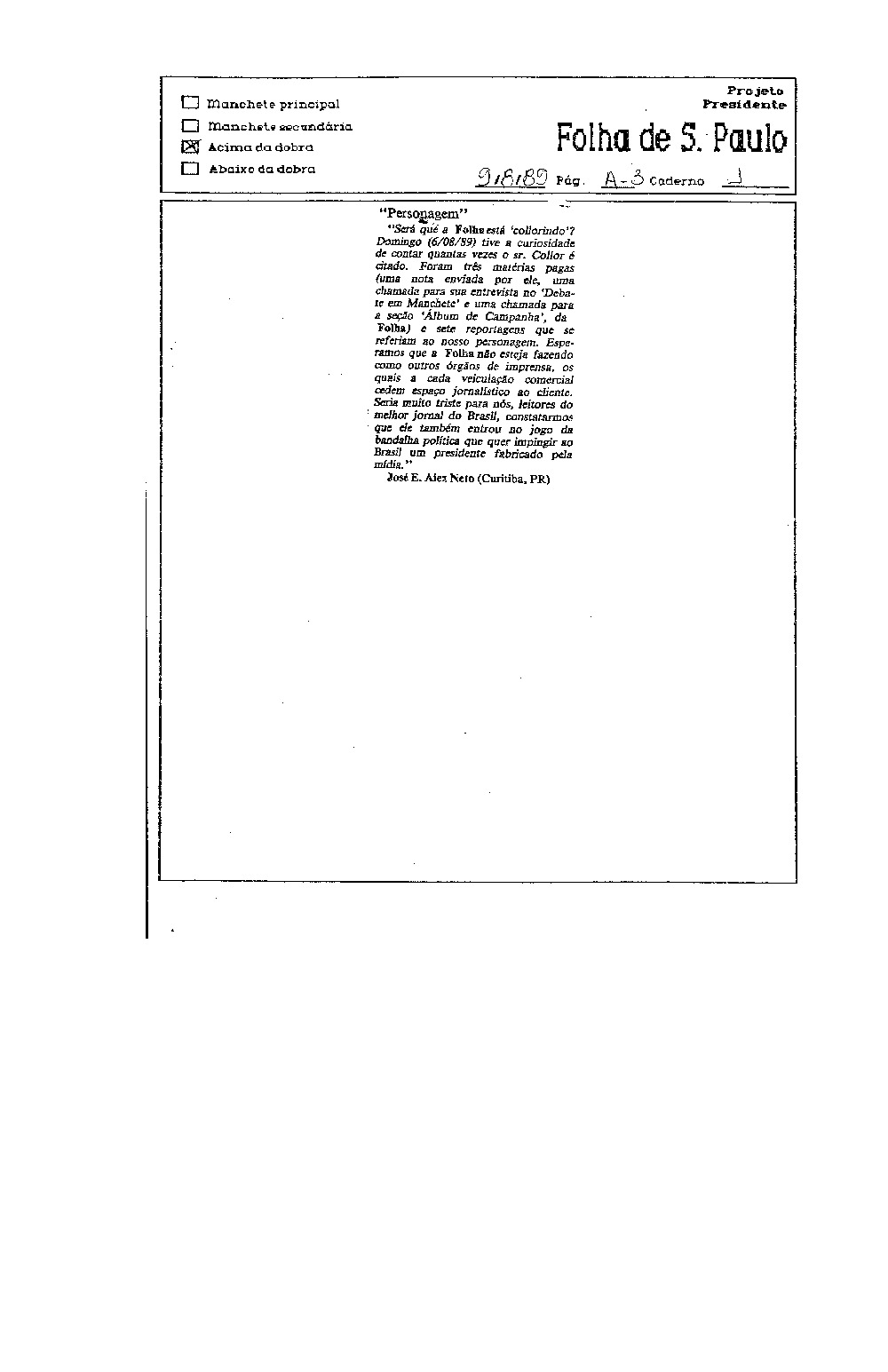 Imagem não encontrada ou não existe