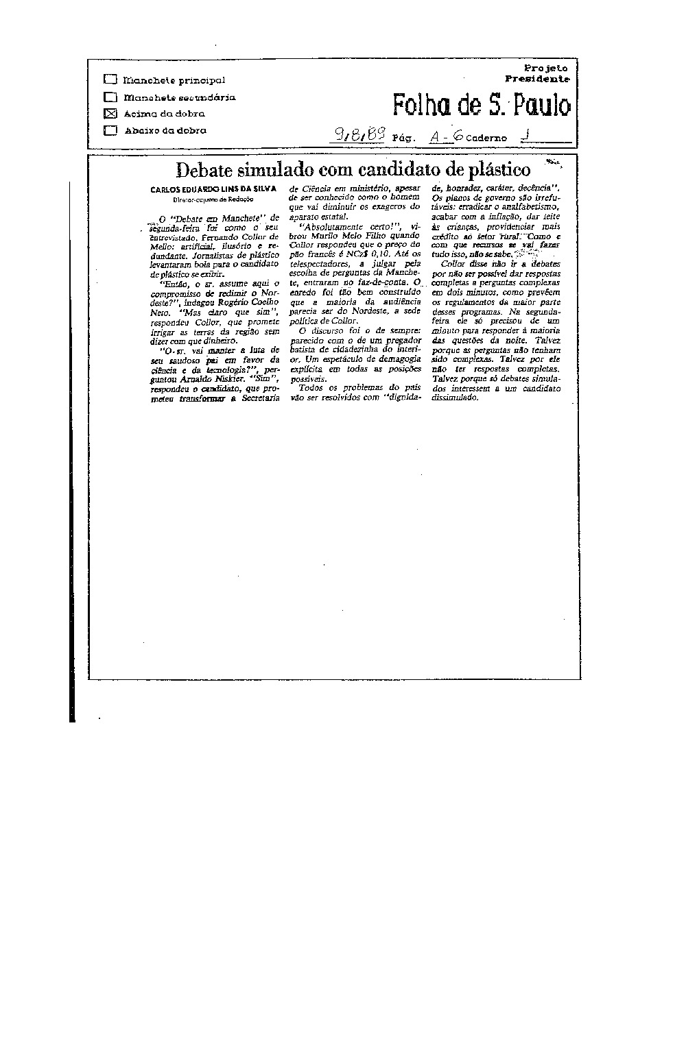 Imagem não encontrada ou não existe