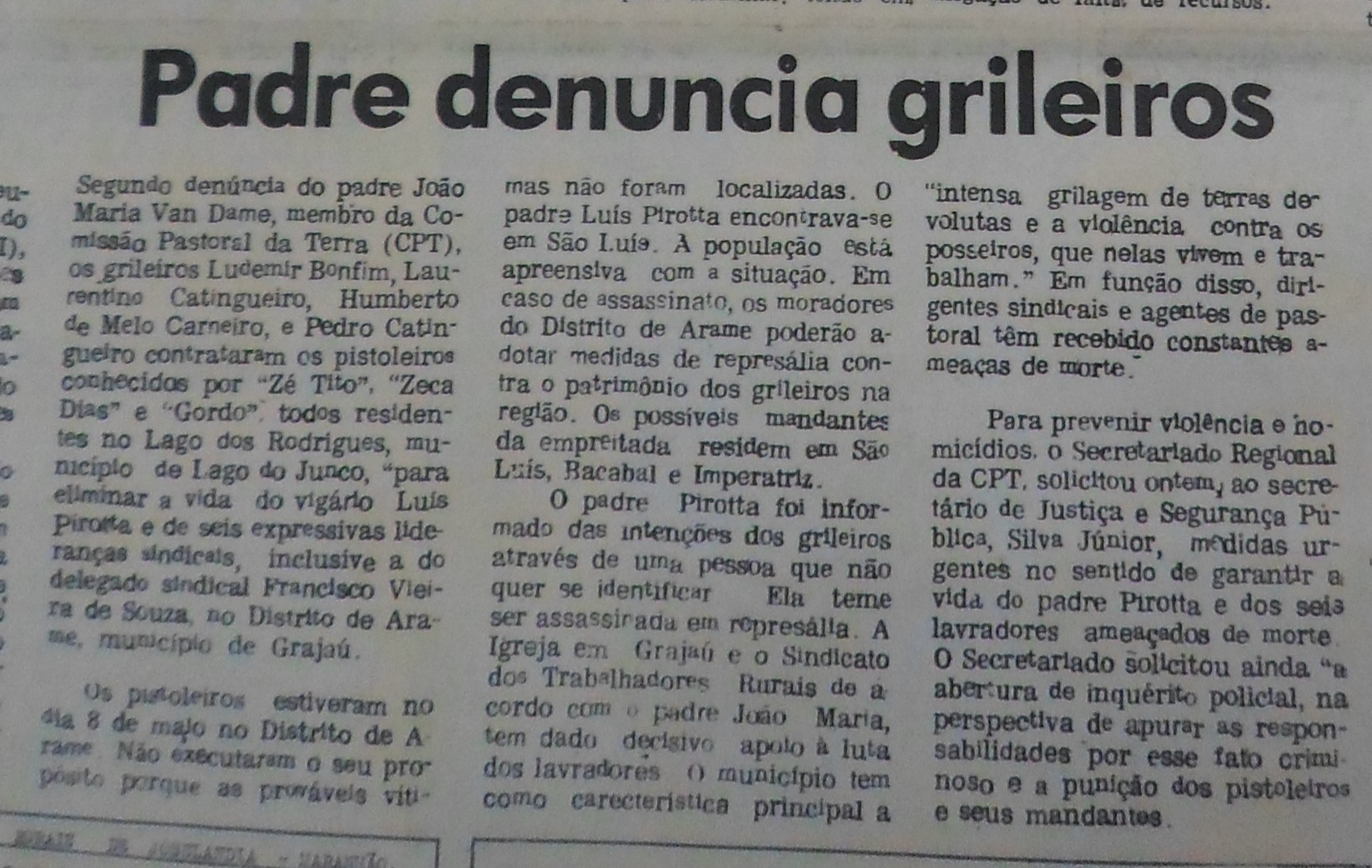 Imagem não encontrada ou não existe