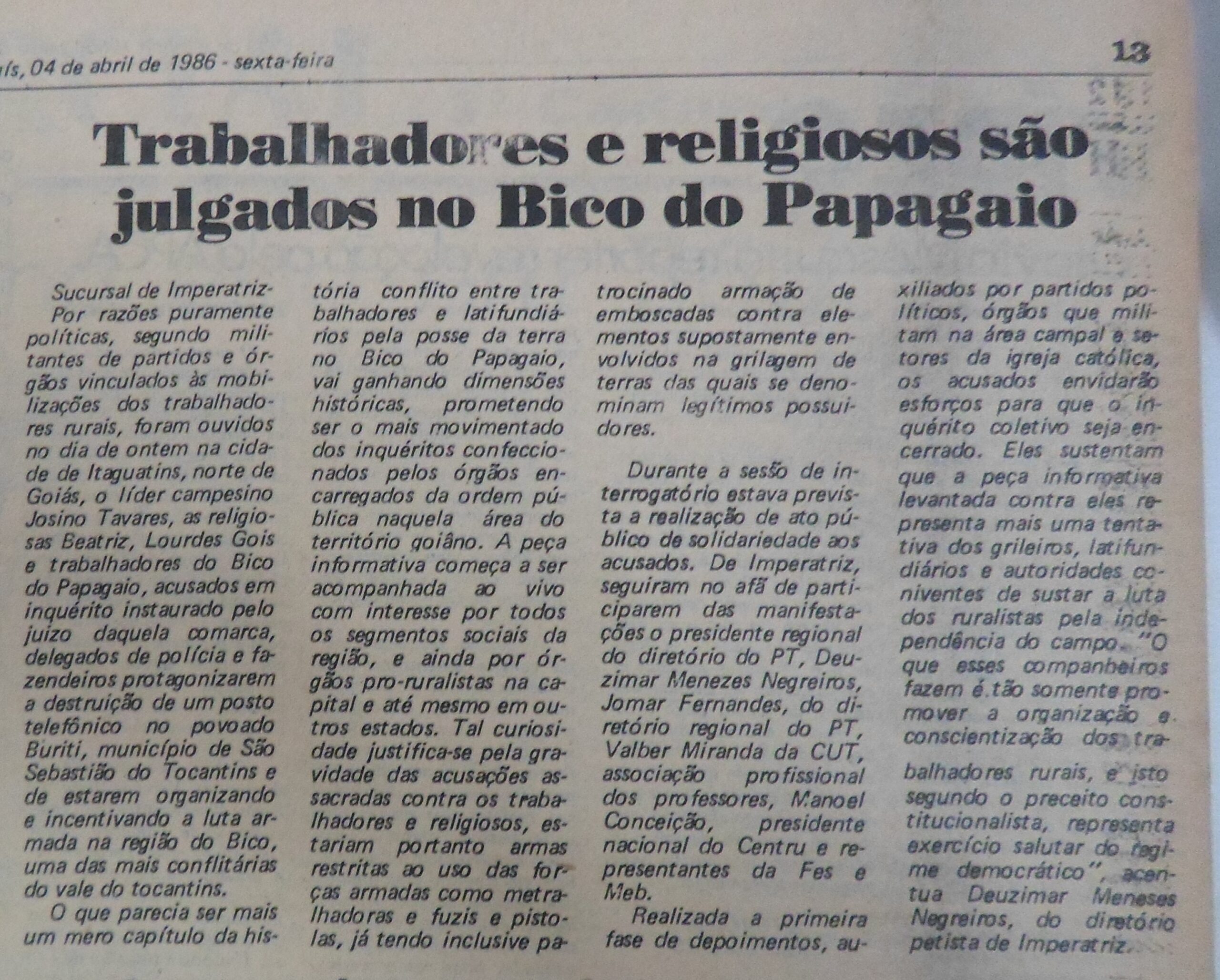 Imagem não encontrada ou não existe