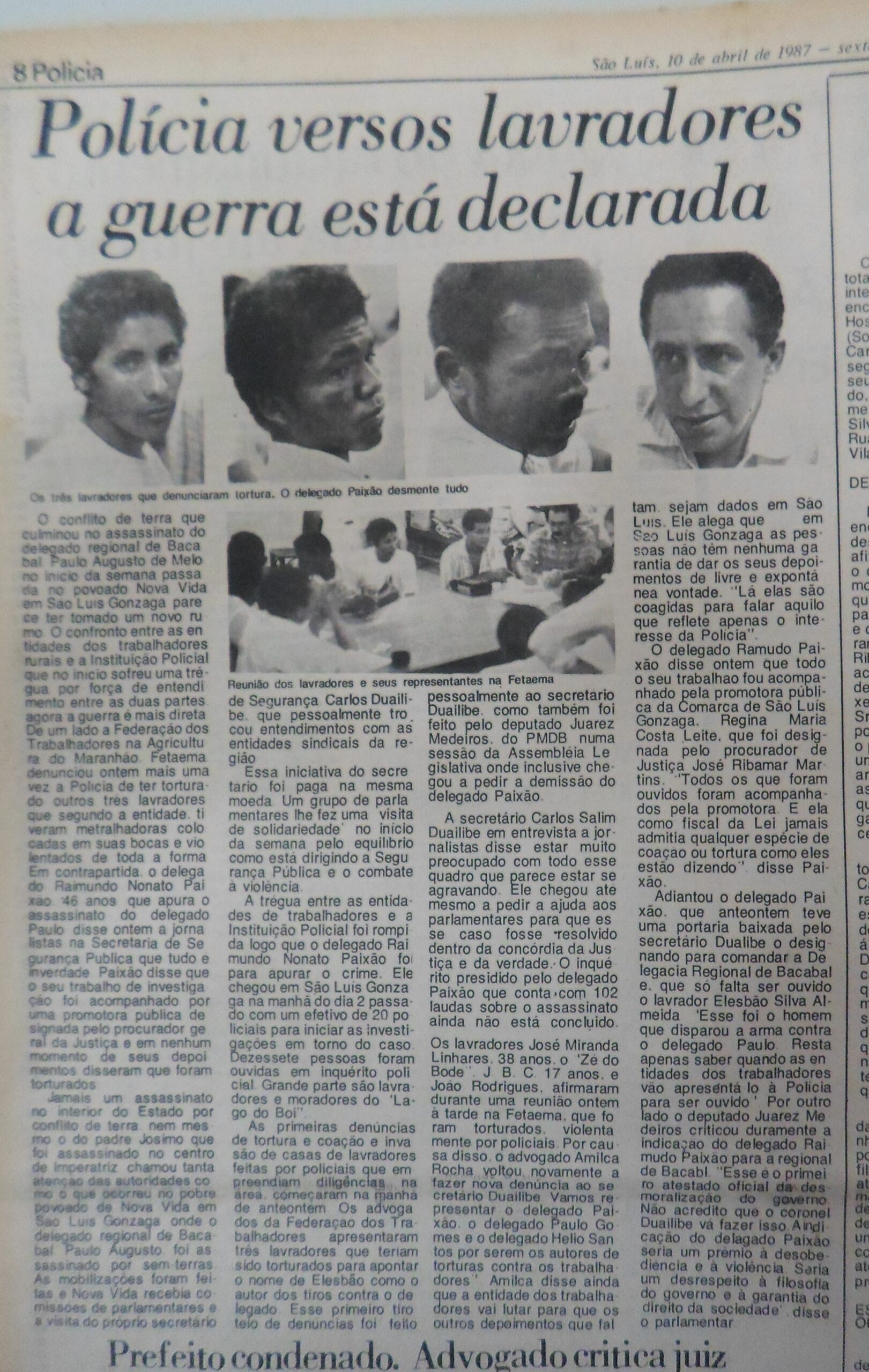 Imagem não encontrada ou não existe