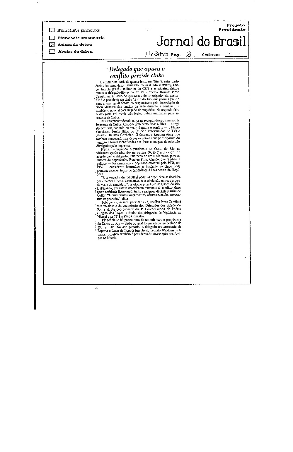 Imagem não encontrada ou não existe