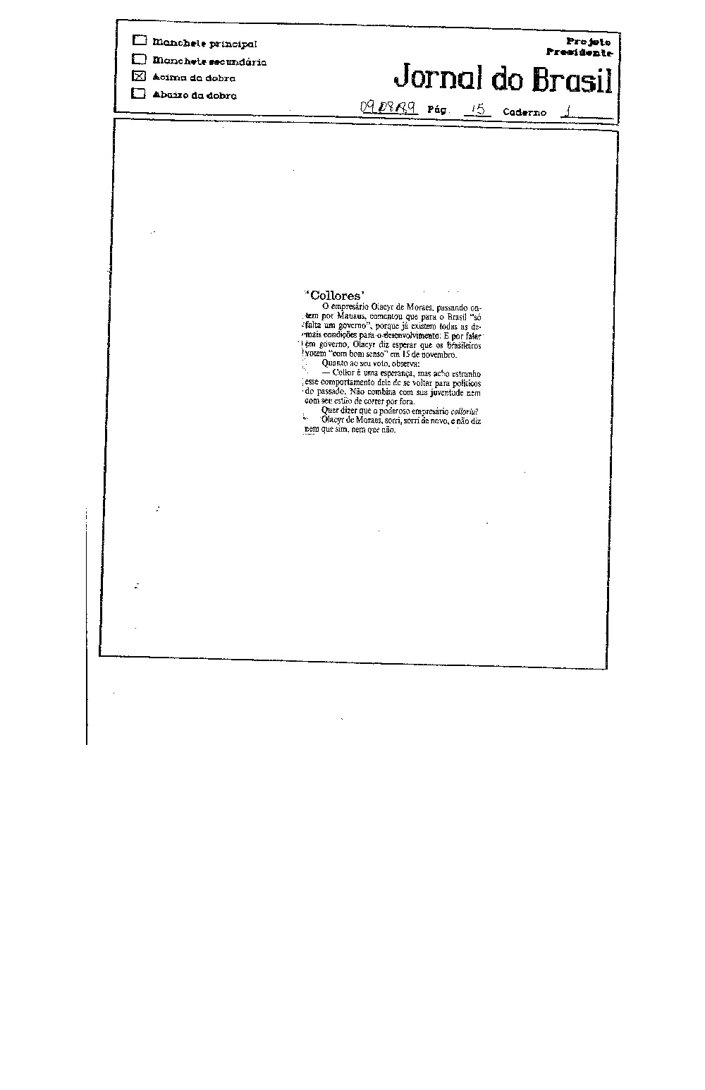 Imagem não encontrada ou não existe